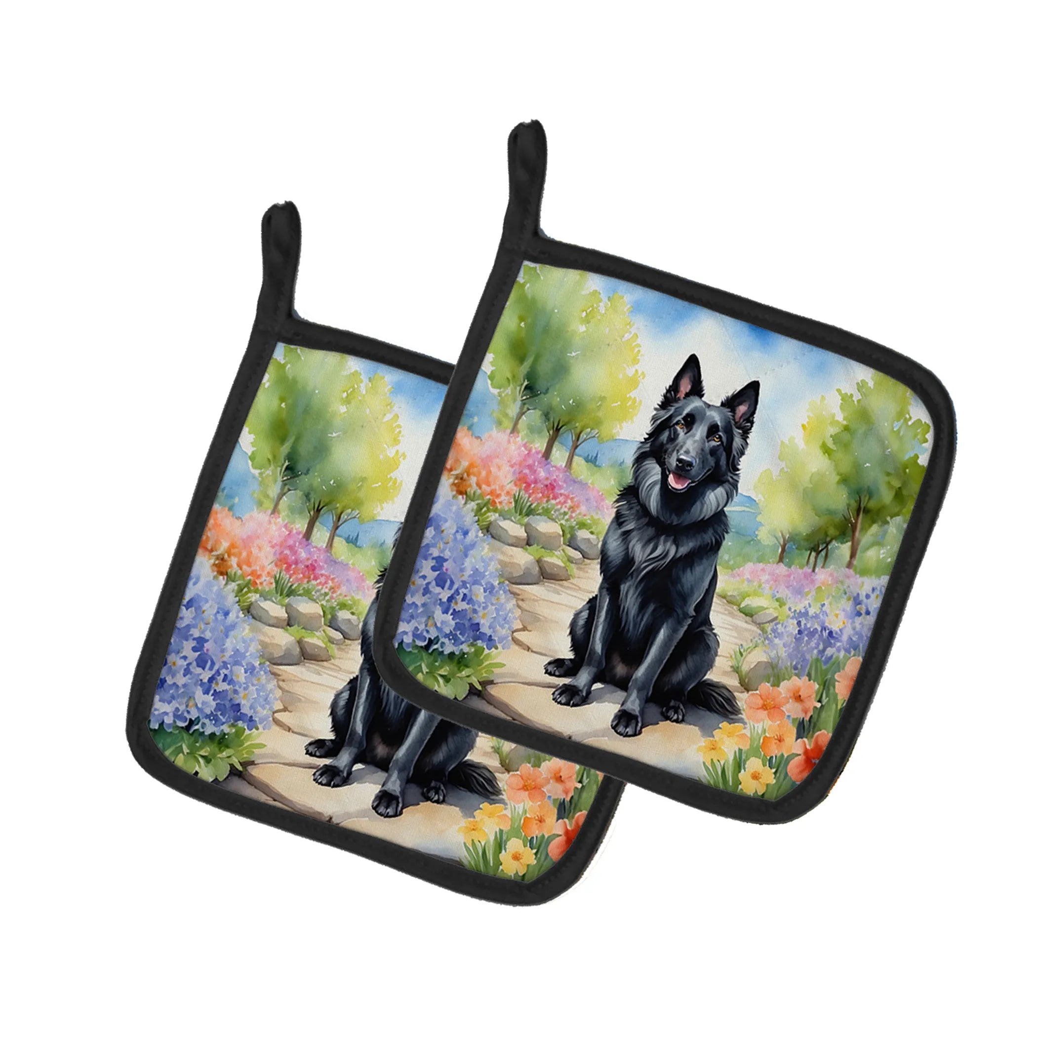 Spring Path Pot Holders - 7.5HX7.5W | Pack of 1 | Collection: Spring Path