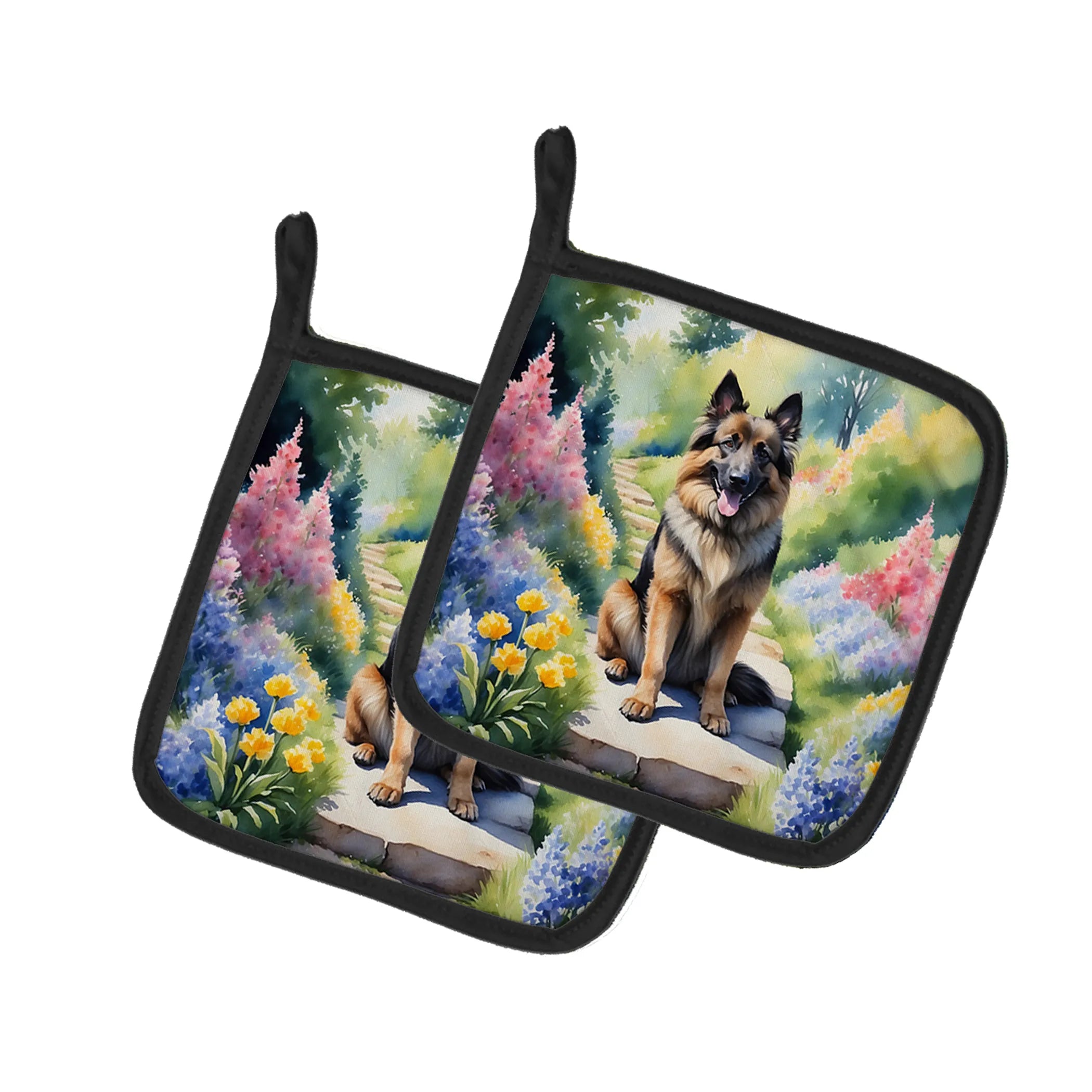 Spring Path Pot Holders - 7.5HX7.5W | Pack of 1 | Collection: Spring Path