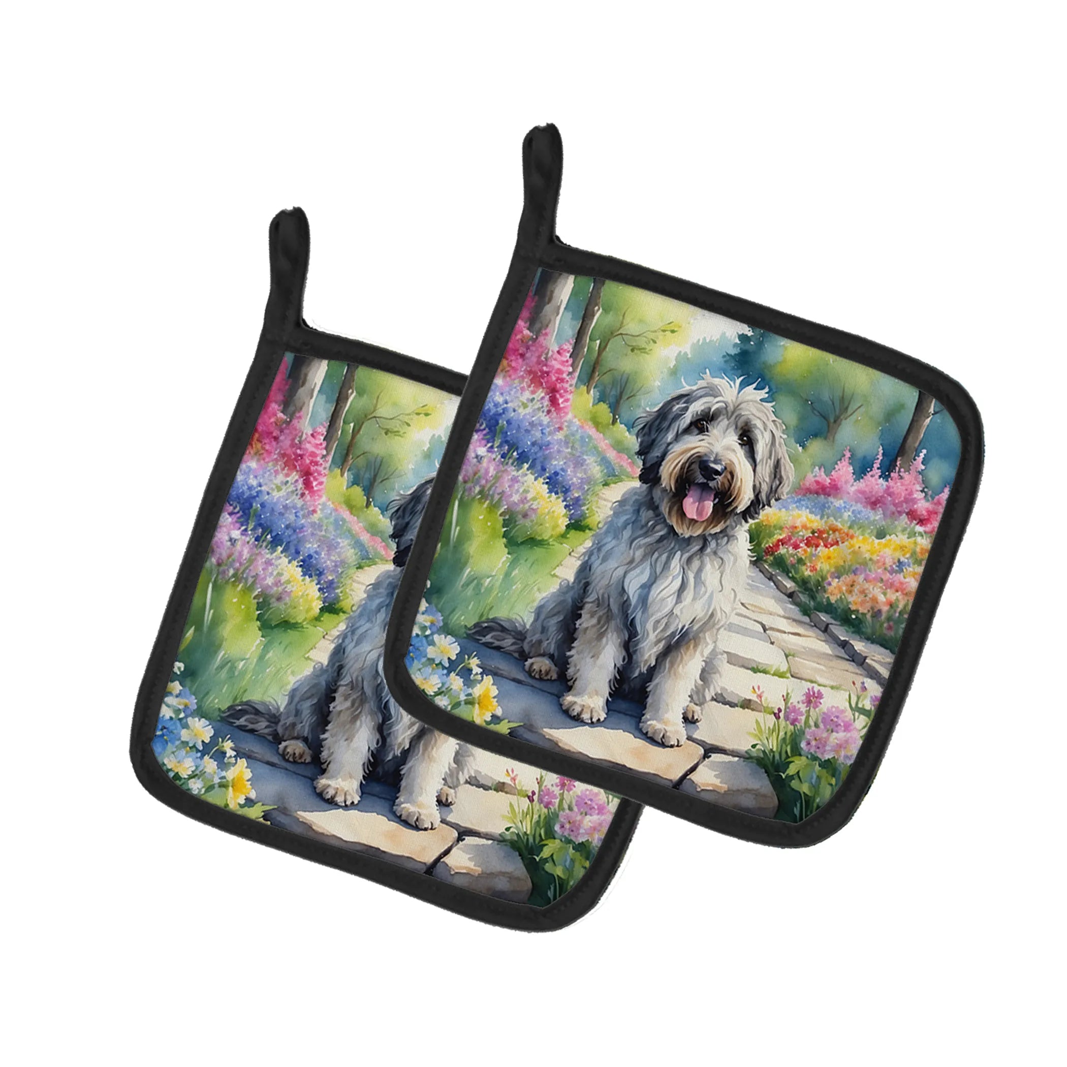 Spring Path Pot Holders - 7.5HX7.5W | Pack of 1 | Collection: Spring Path