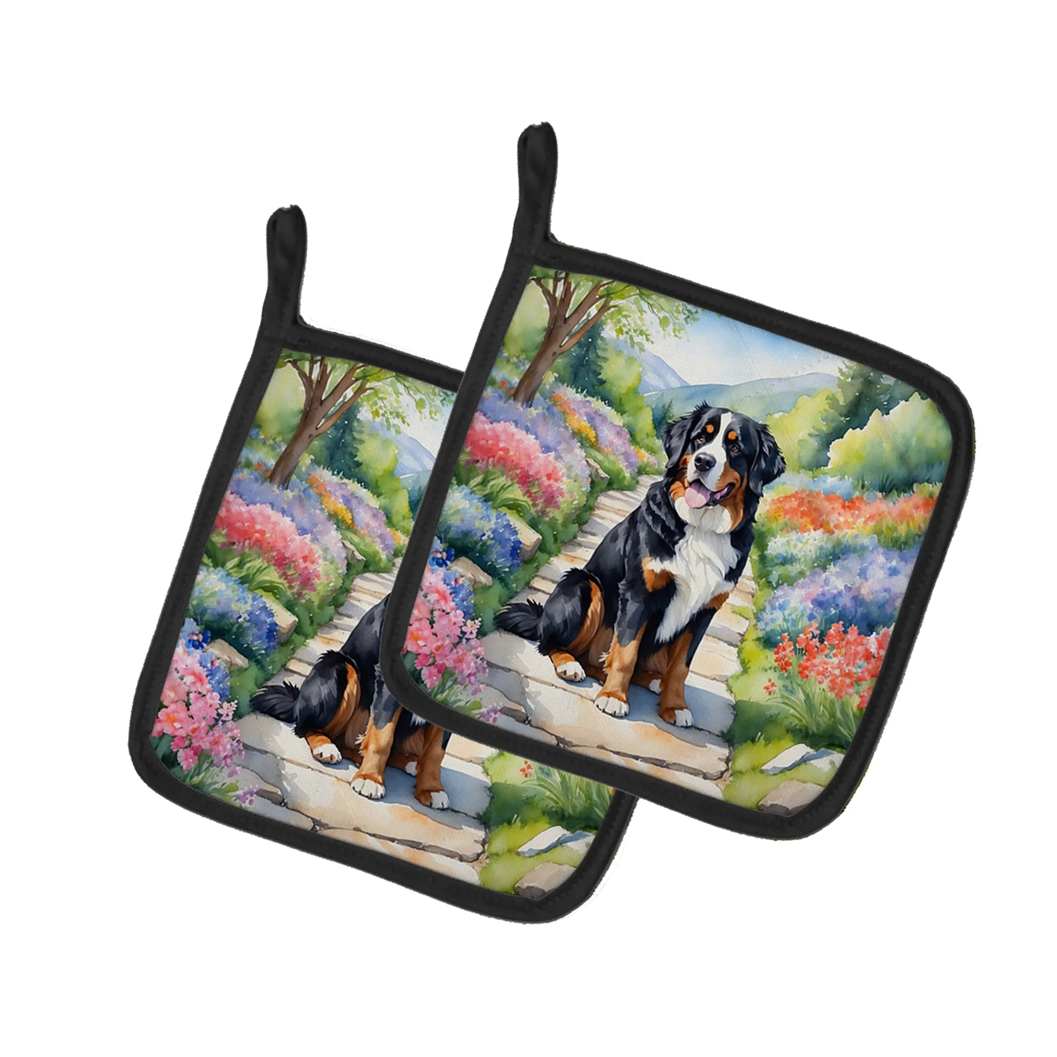 Spring Path Pot Holders - 7.5HX7.5W | Pack of 1 | Collection: Spring Path