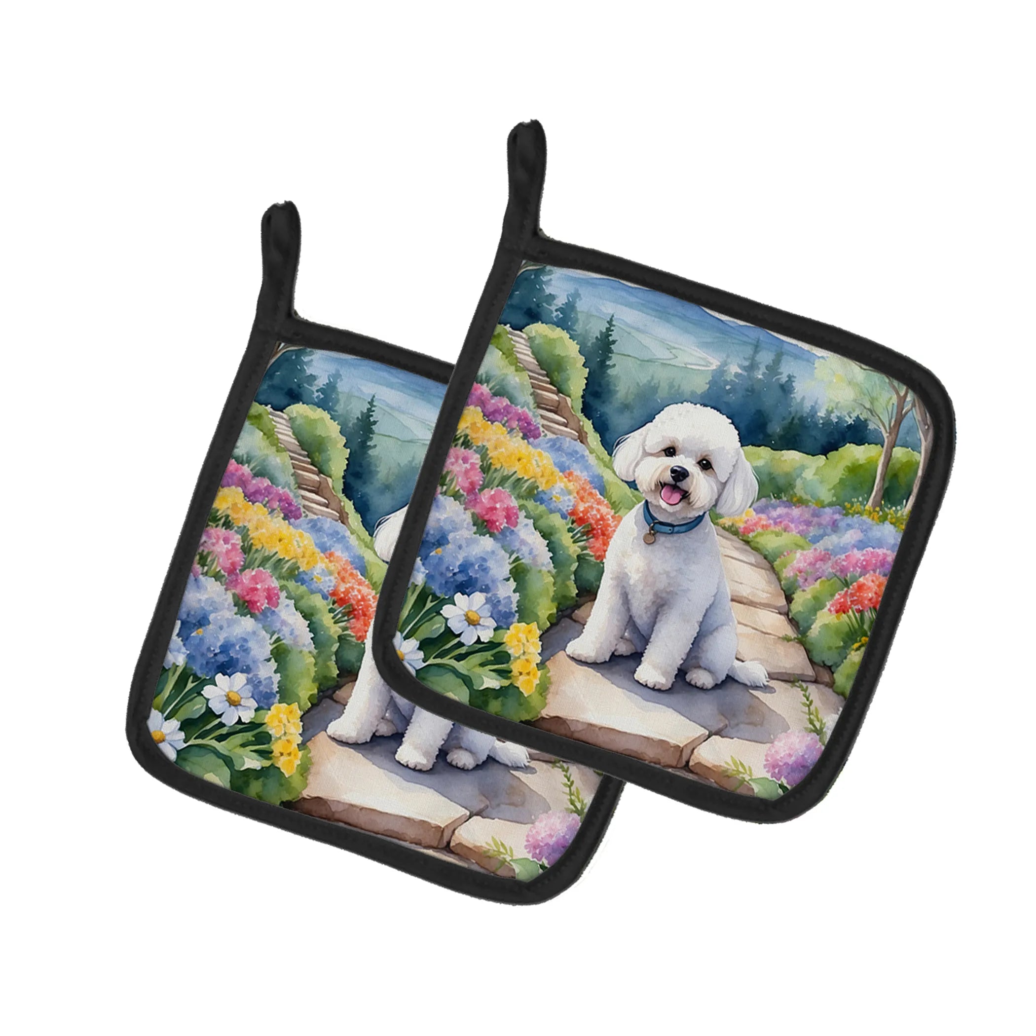Spring Path Pot Holders - 7.5HX7.5W | Pack of 1 | Collection: Spring Path