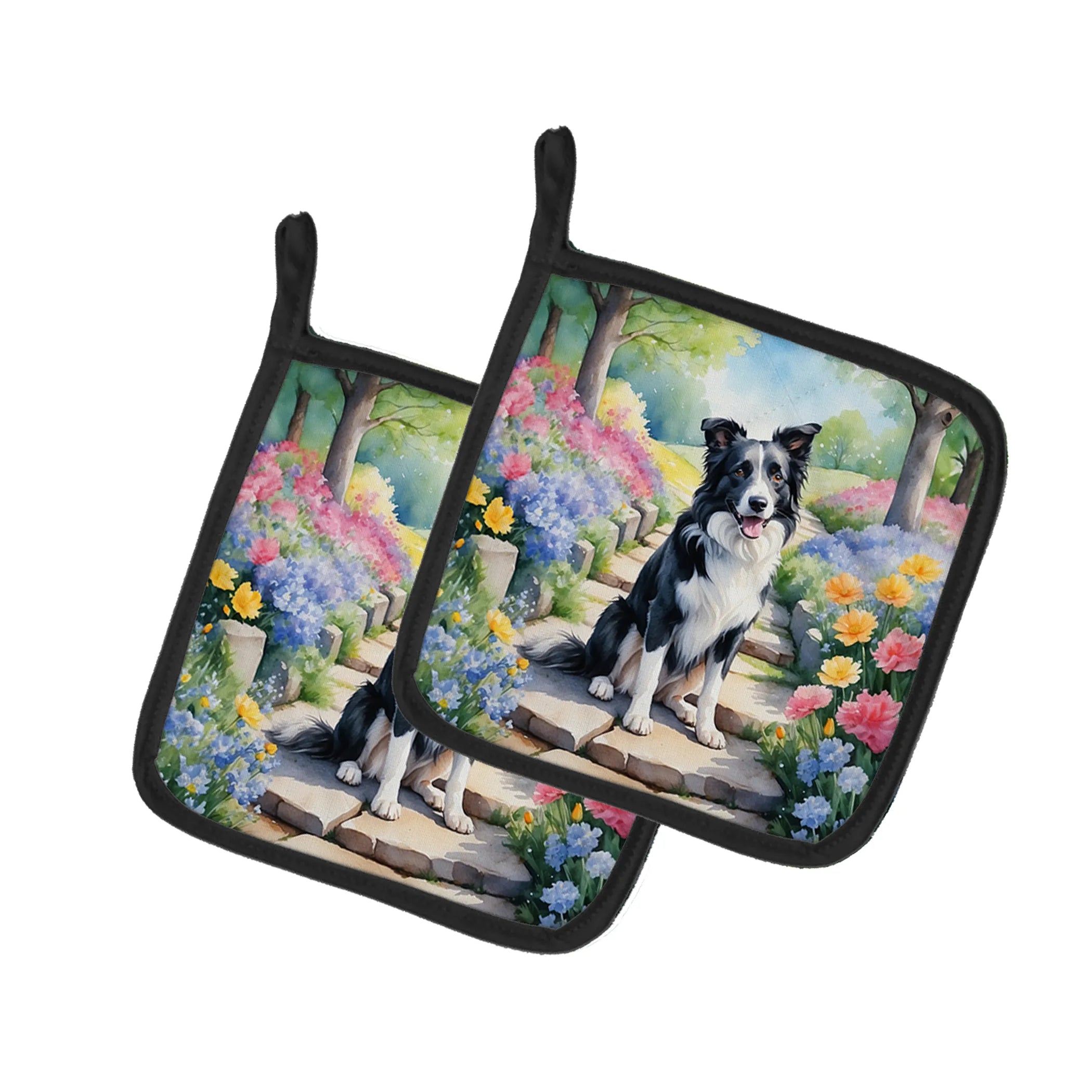 Spring Path Pot Holders - 7.5HX7.5W | Pack of 1 | Collection: Spring Path
