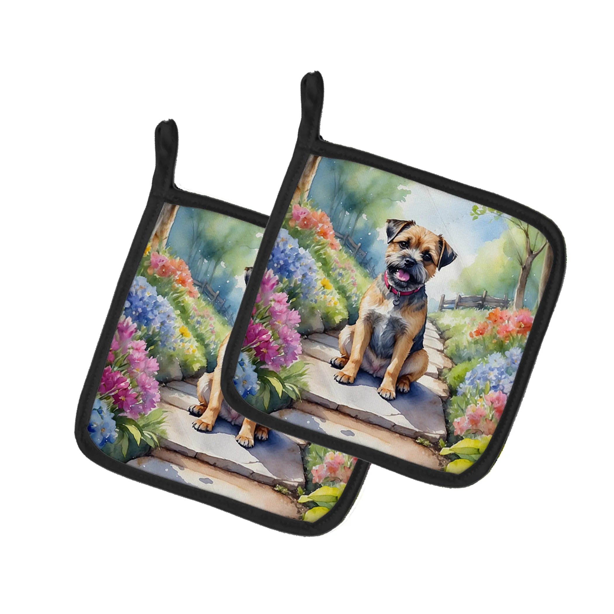 Spring Path Pot Holders - 7.5HX7.5W | Pack of 1 | Collection: Spring Path