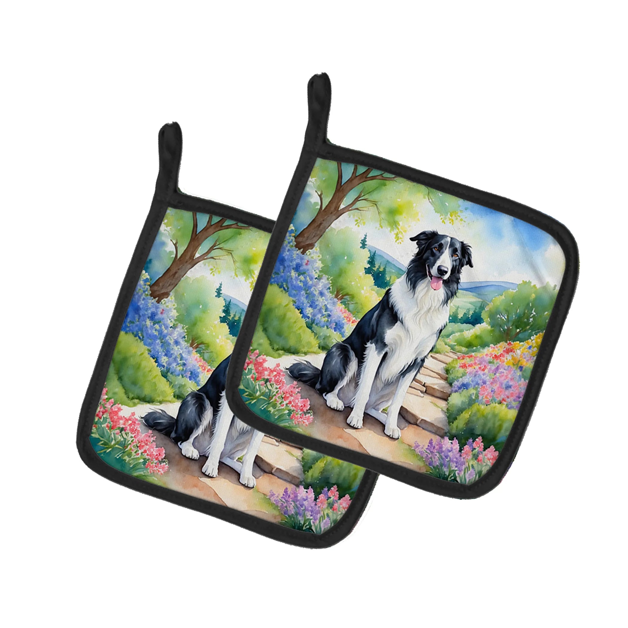 Spring Path Pot Holders - 7.5HX7.5W | Pack of 1 | Collection: Spring Path