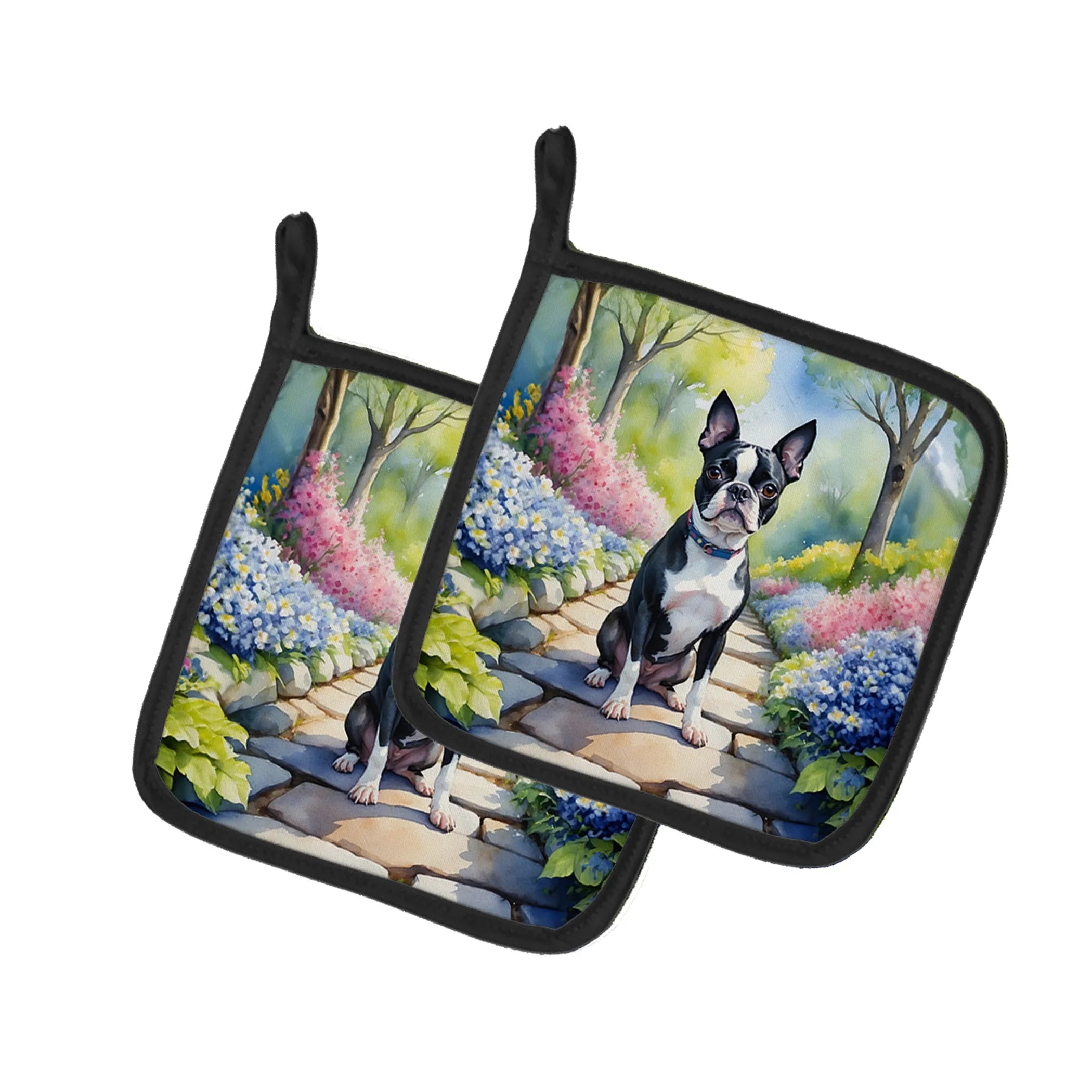 Spring Path Pot Holders - 7.5HX7.5W | Pack of 1 | Collection: Spring Path