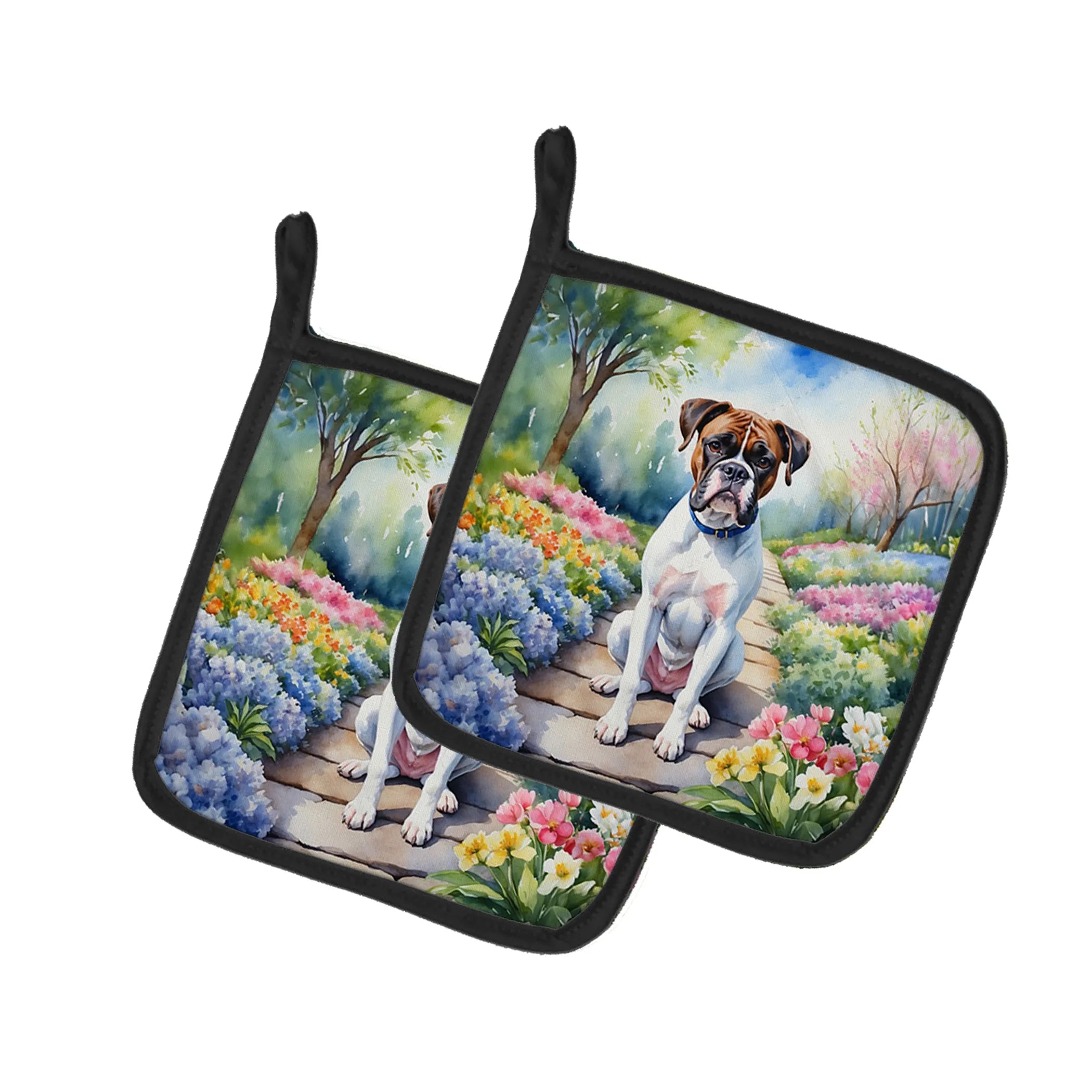Spring Path Pot Holders - 7.5HX7.5W | Pack of 1 | Collection: Spring Path