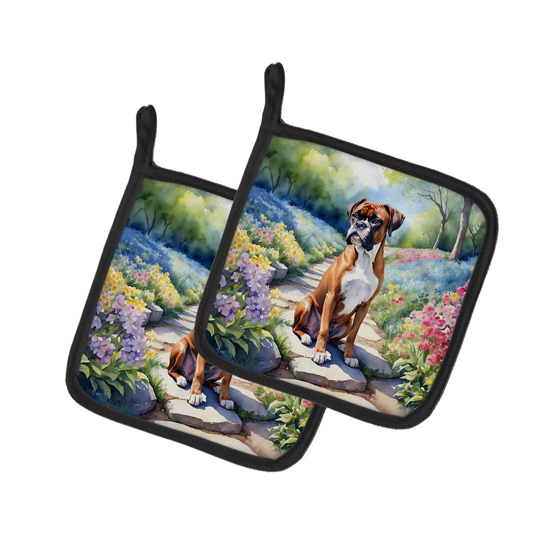 Spring Path Pot Holders - 7.5HX7.5W | Pack of 1 | Collection: Spring Path