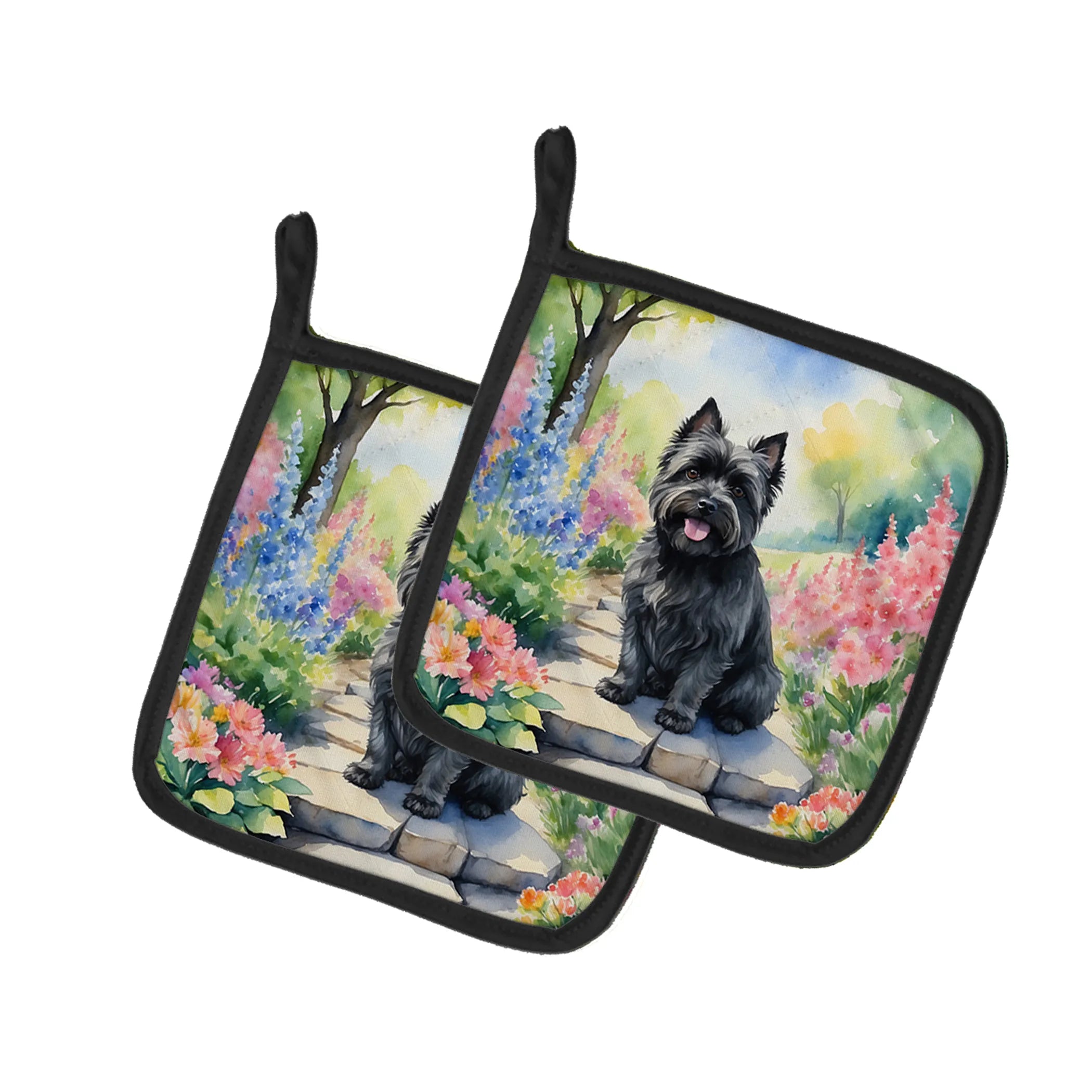 Spring Path Pot Holders - 7.5HX7.5W | Pack of 1 | Collection: Spring Path