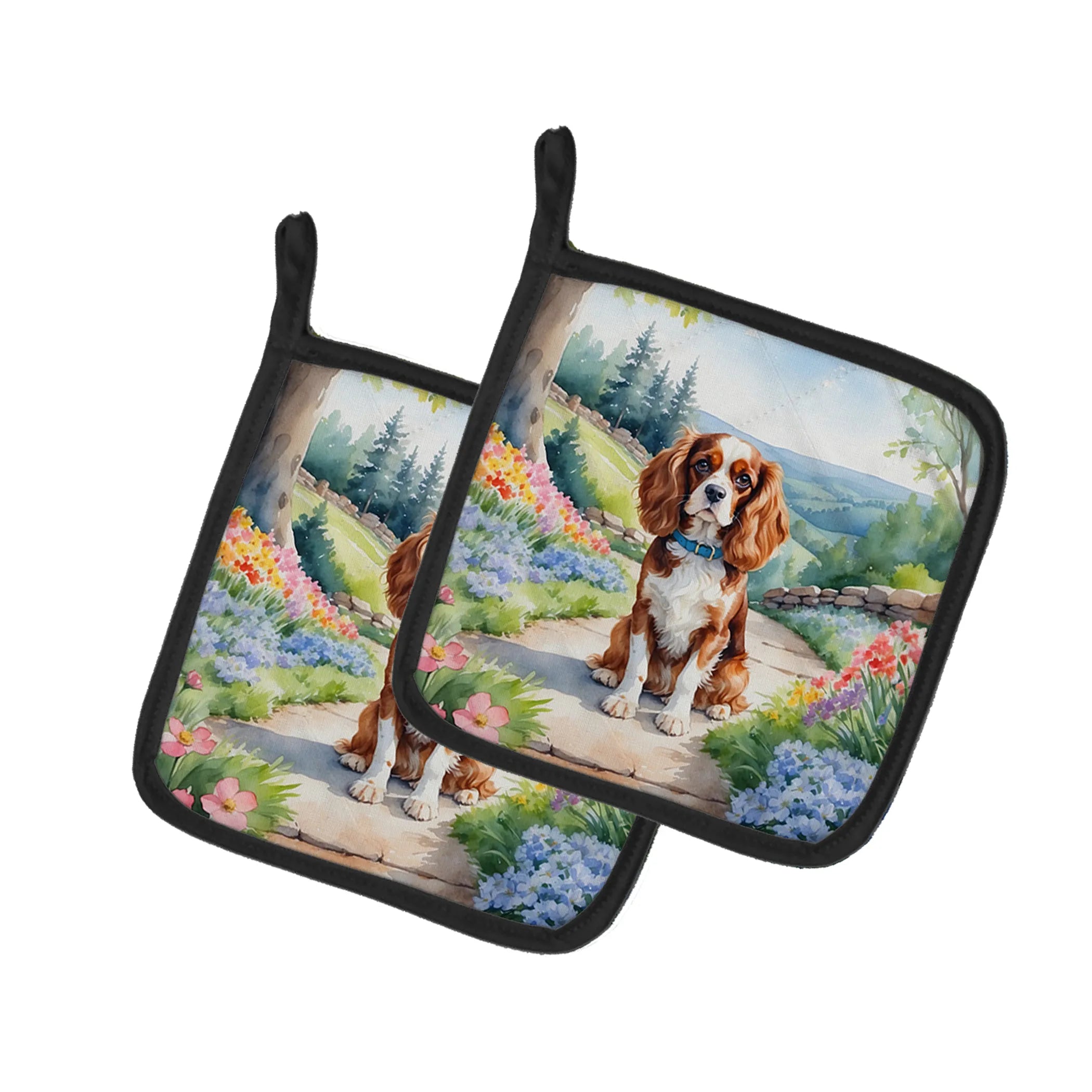 Spring Path Pot Holders - 7.5HX7.5W | Pack of 1 | Collection: Spring Path