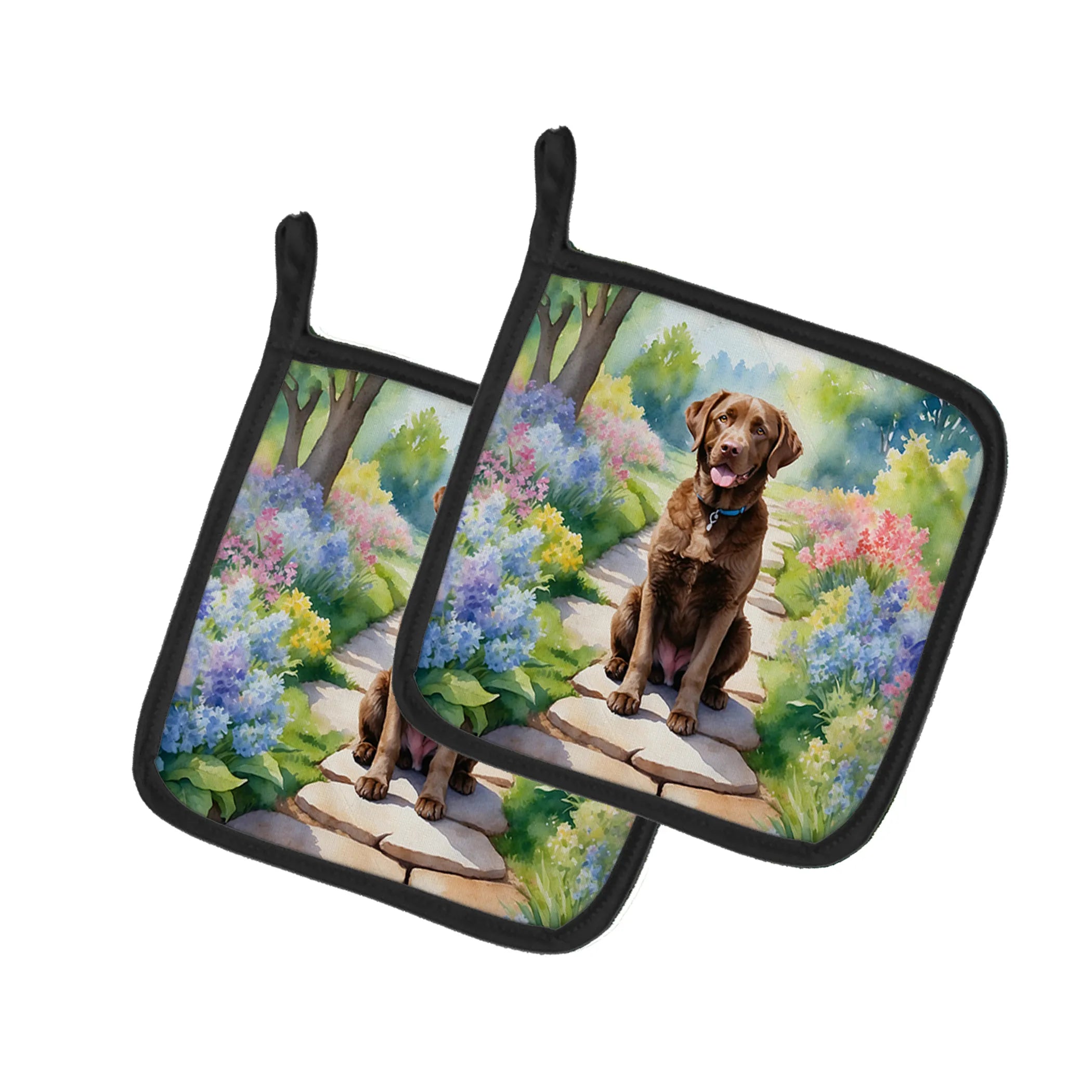 Spring Path Pot Holders - 7.5HX7.5W | Pack of 1 | Collection: Spring Path