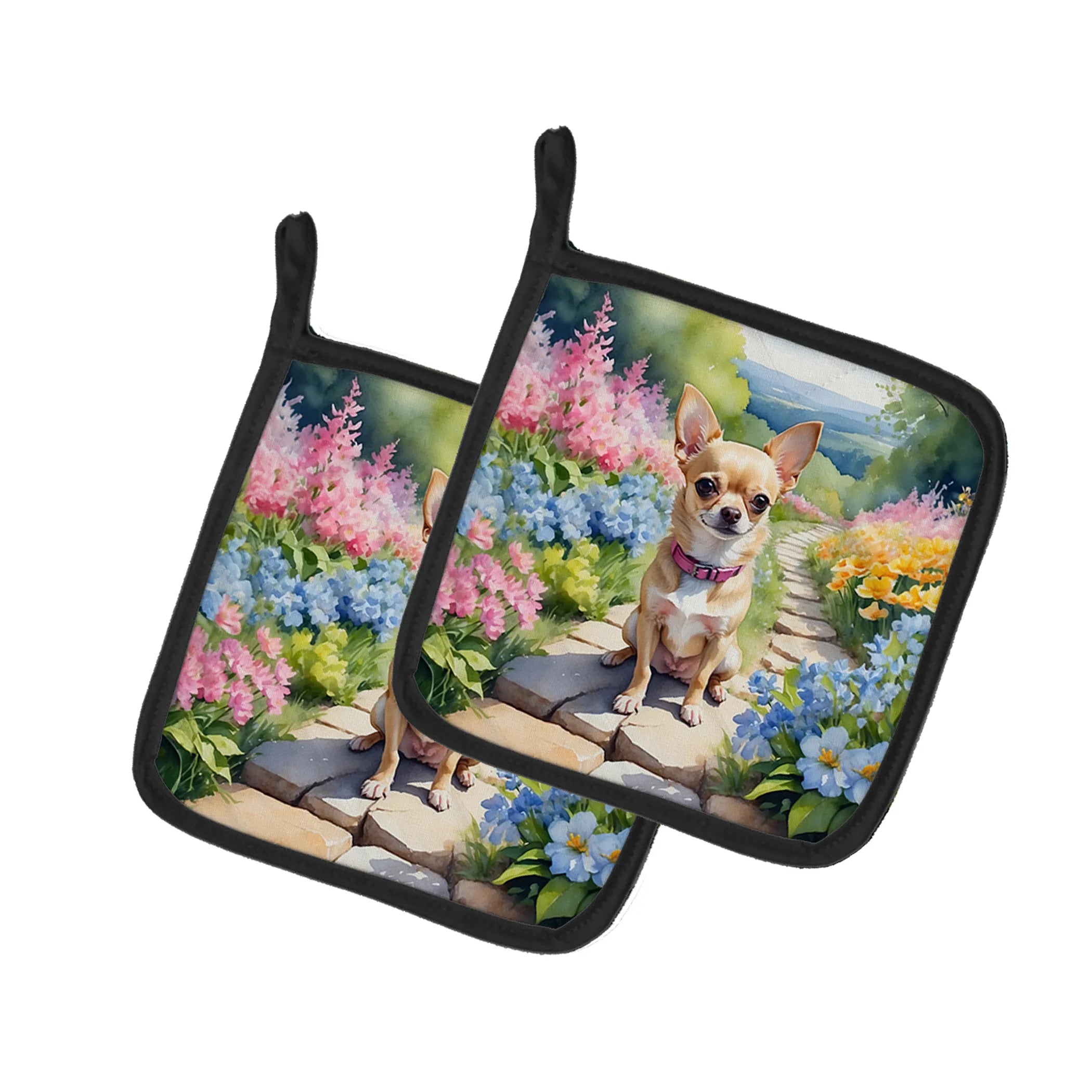 Spring Path Pot Holders - 7.5HX7.5W | Pack of 1 | Collection: Spring Path