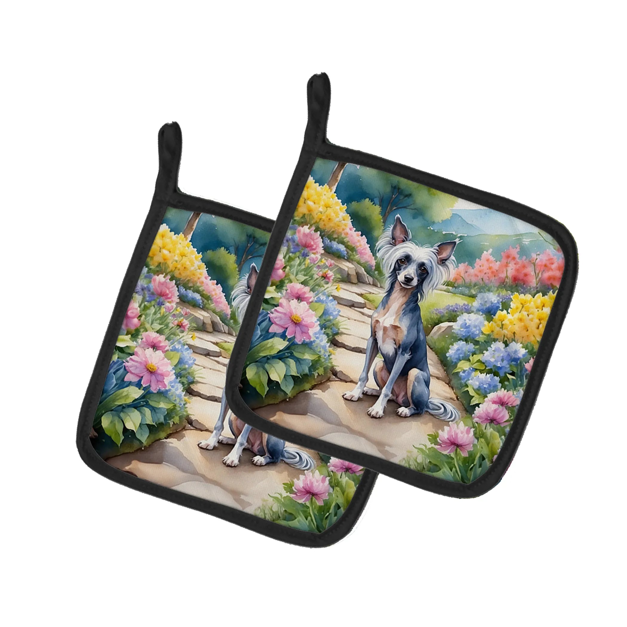 Spring Path Pot Holders - 7.5HX7.5W | Pack of 1 | Collection: Spring Path