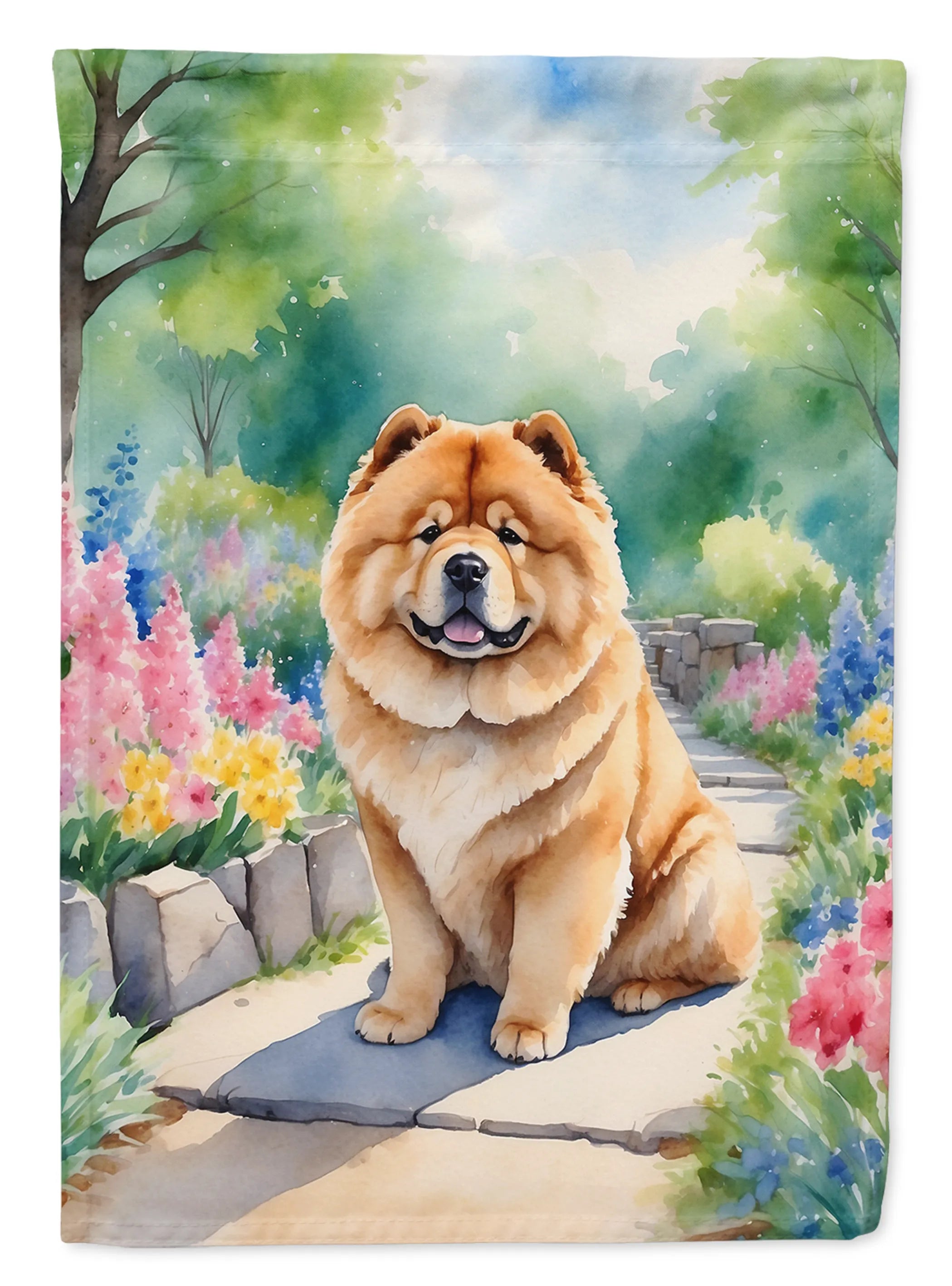 Spring Path Decorative Flag - Size: GARDEN SIZE | Pack Of: 1 | Collection name: Spring path