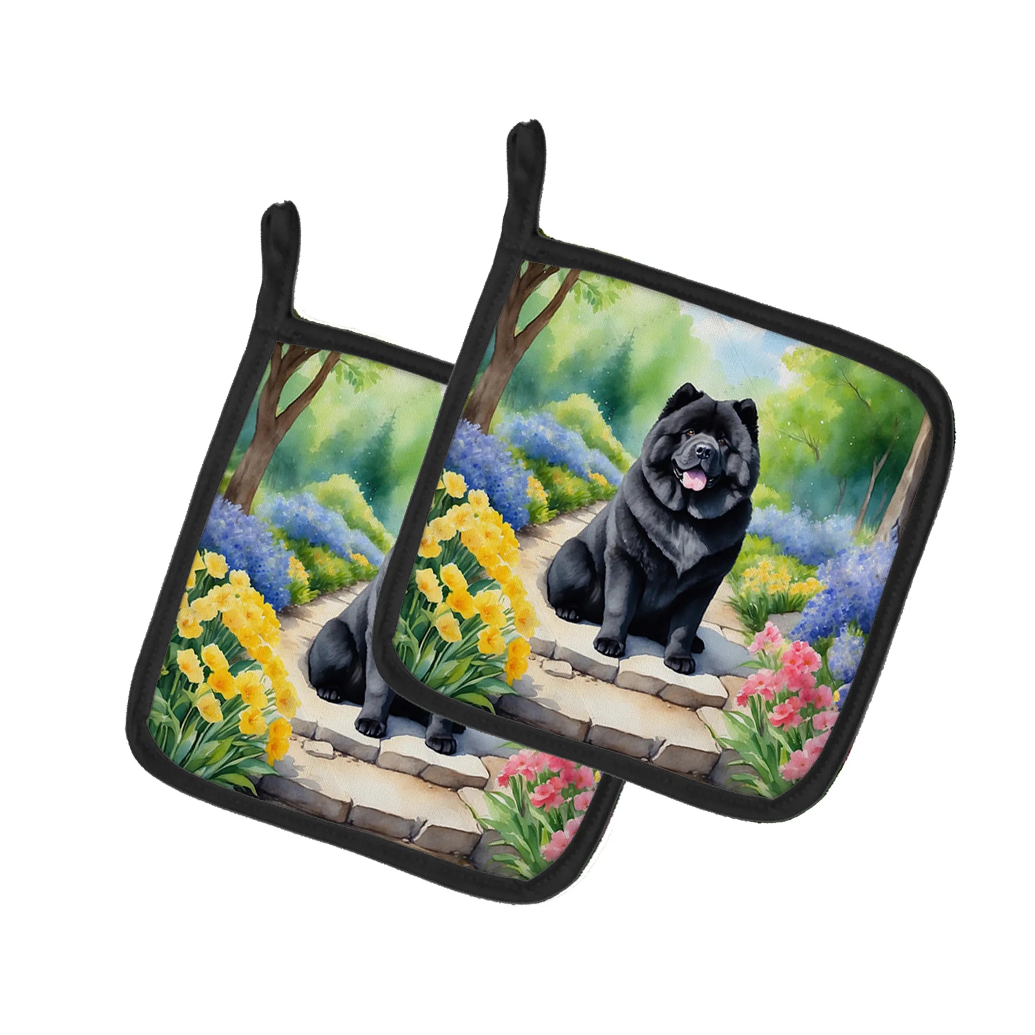 Spring Path Pot Holders - 7.5HX7.5W | Pack of 1 | Collection: Spring Path