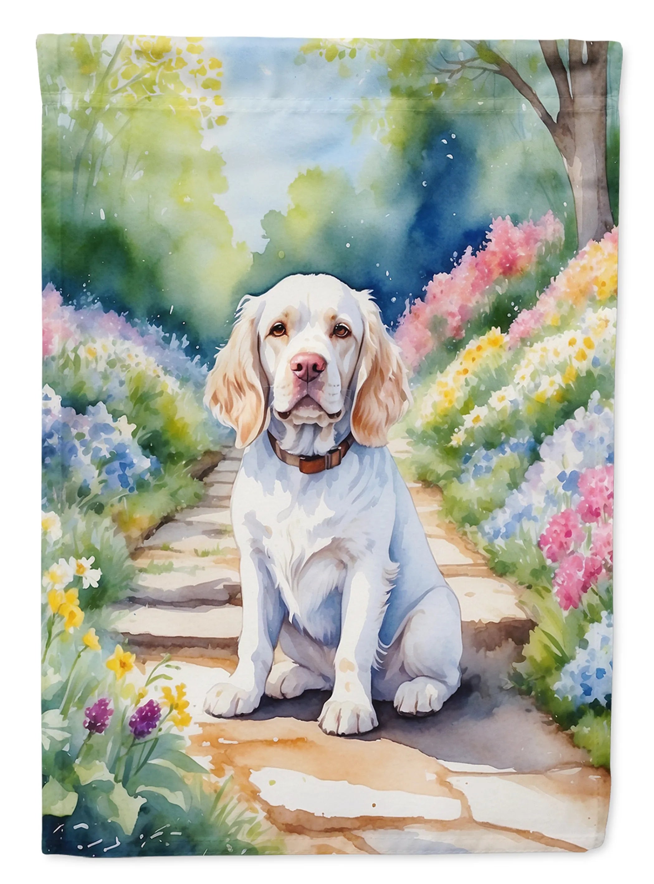 Spring Path Decorative Flag - Size: GARDEN SIZE | Pack Of: 1 | Collection name: Spring path