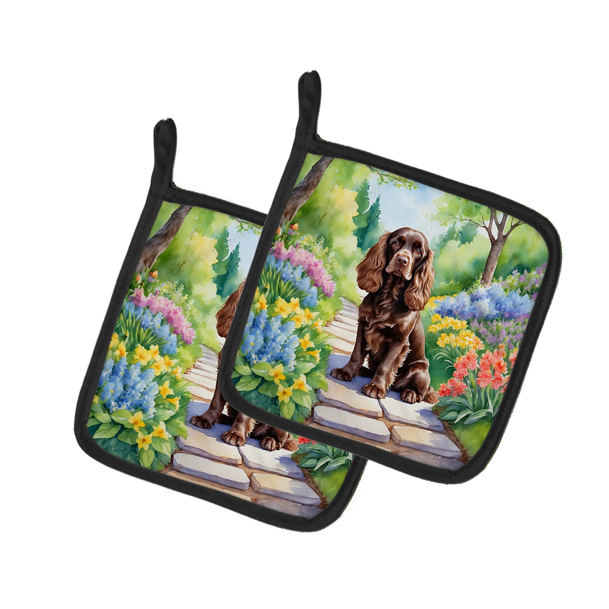Spring Path Pot Holders - 7.5HX7.5W | Pack of 1 | Collection: Spring Path