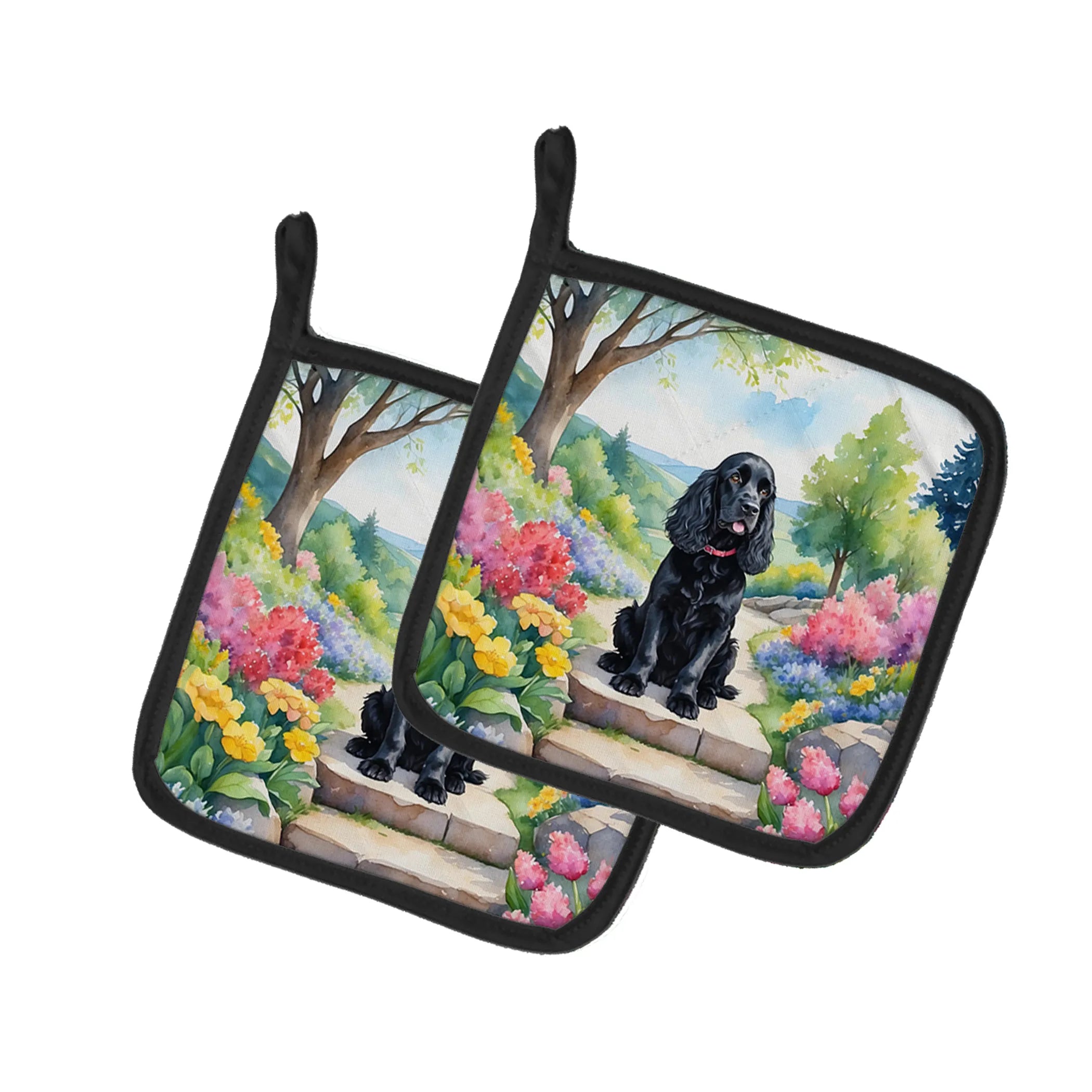 Spring Path Pot Holders - 7.5HX7.5W | Pack of 1 | Collection: Spring Path
