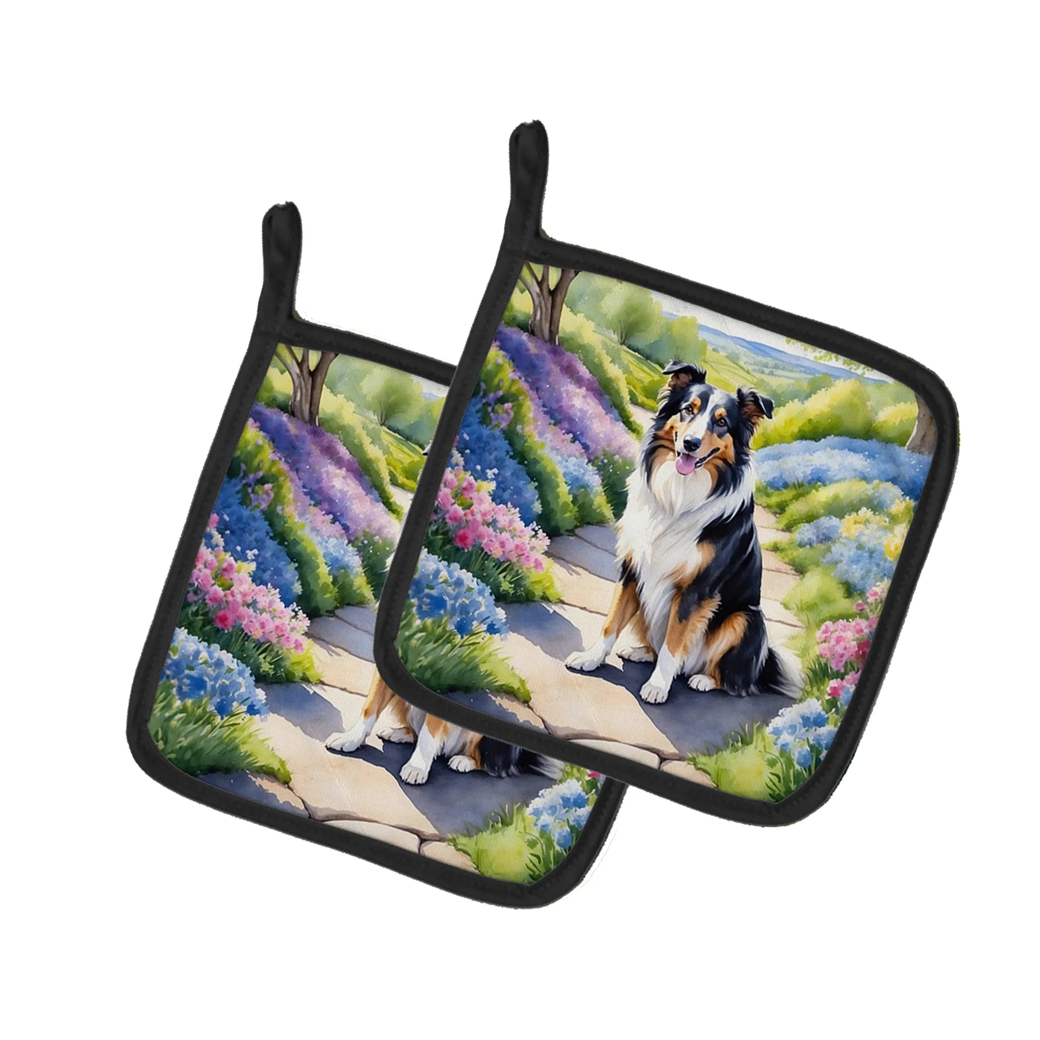 Spring Path Pot Holders - 7.5HX7.5W | Pack of 1 | Collection: Spring Path