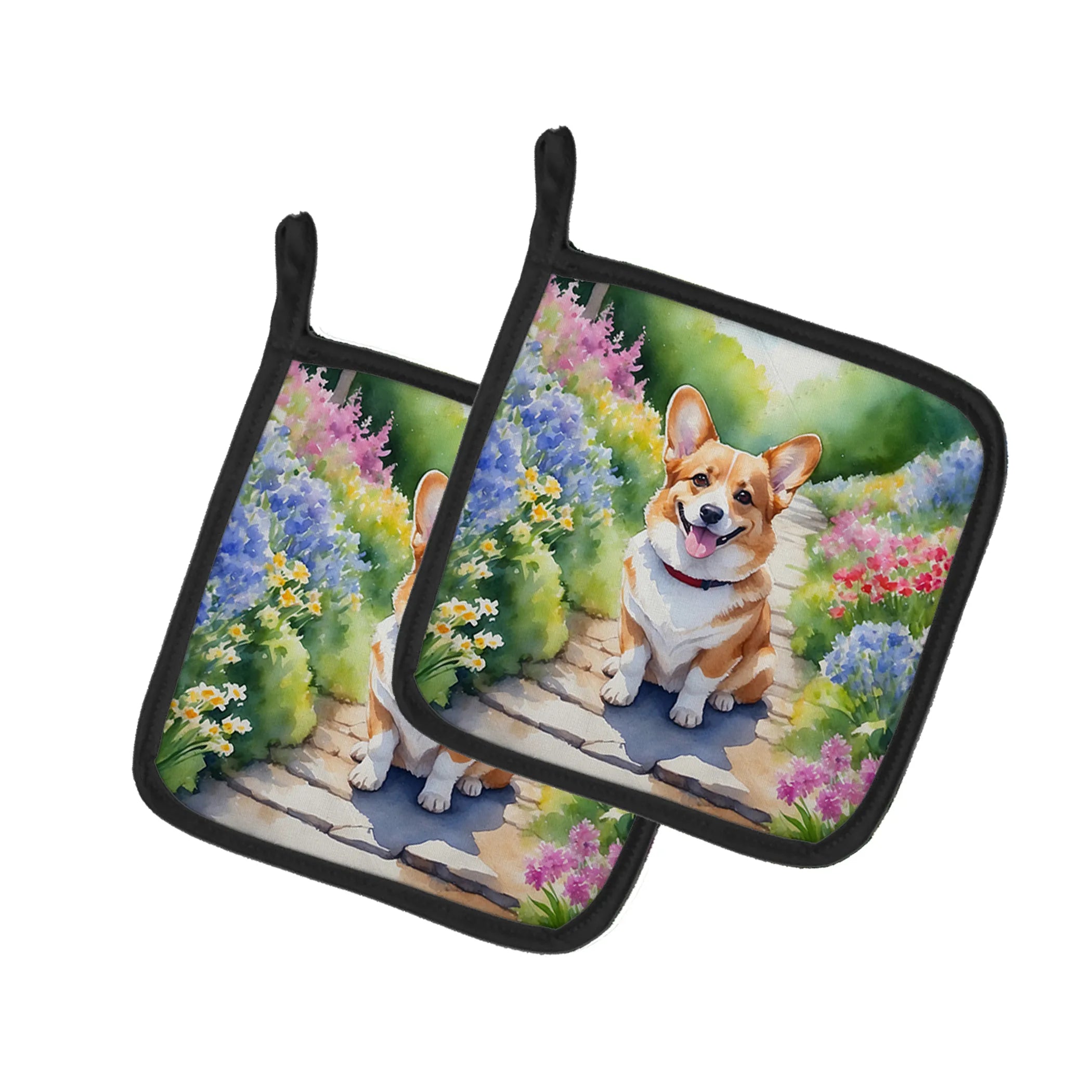 Spring Path Pot Holders - 7.5HX7.5W | Pack of 1 | Collection: Spring Path