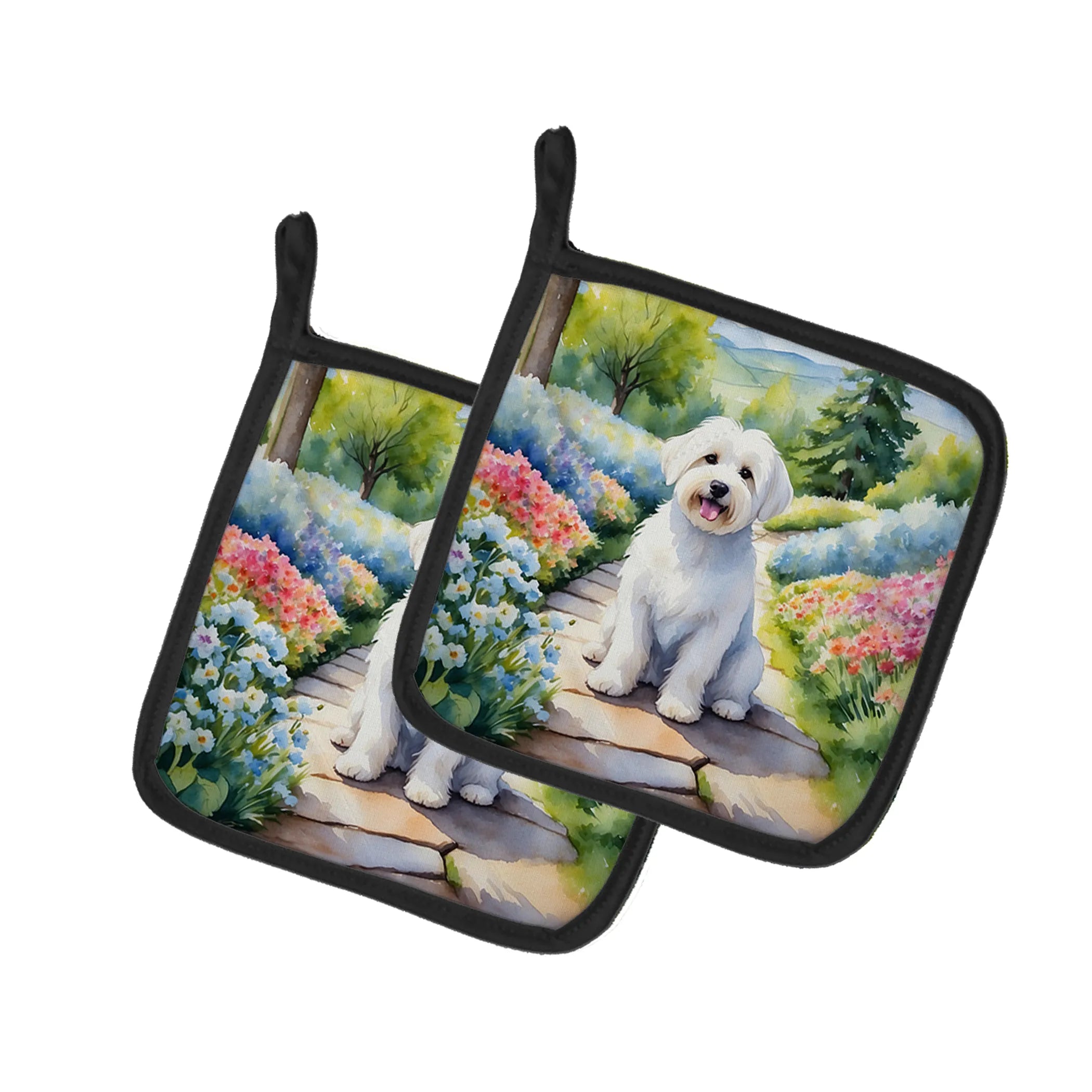 Spring Path Pot Holders - 7.5HX7.5W | Pack of 1 | Collection: Spring Path