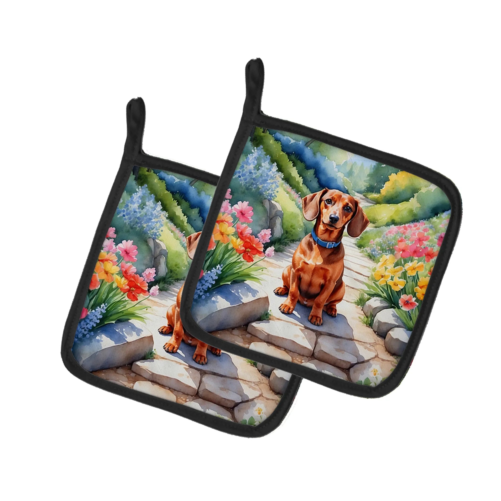 Spring Path Pot Holders - 7.5HX7.5W | Pack of 1 | Collection: Spring Path