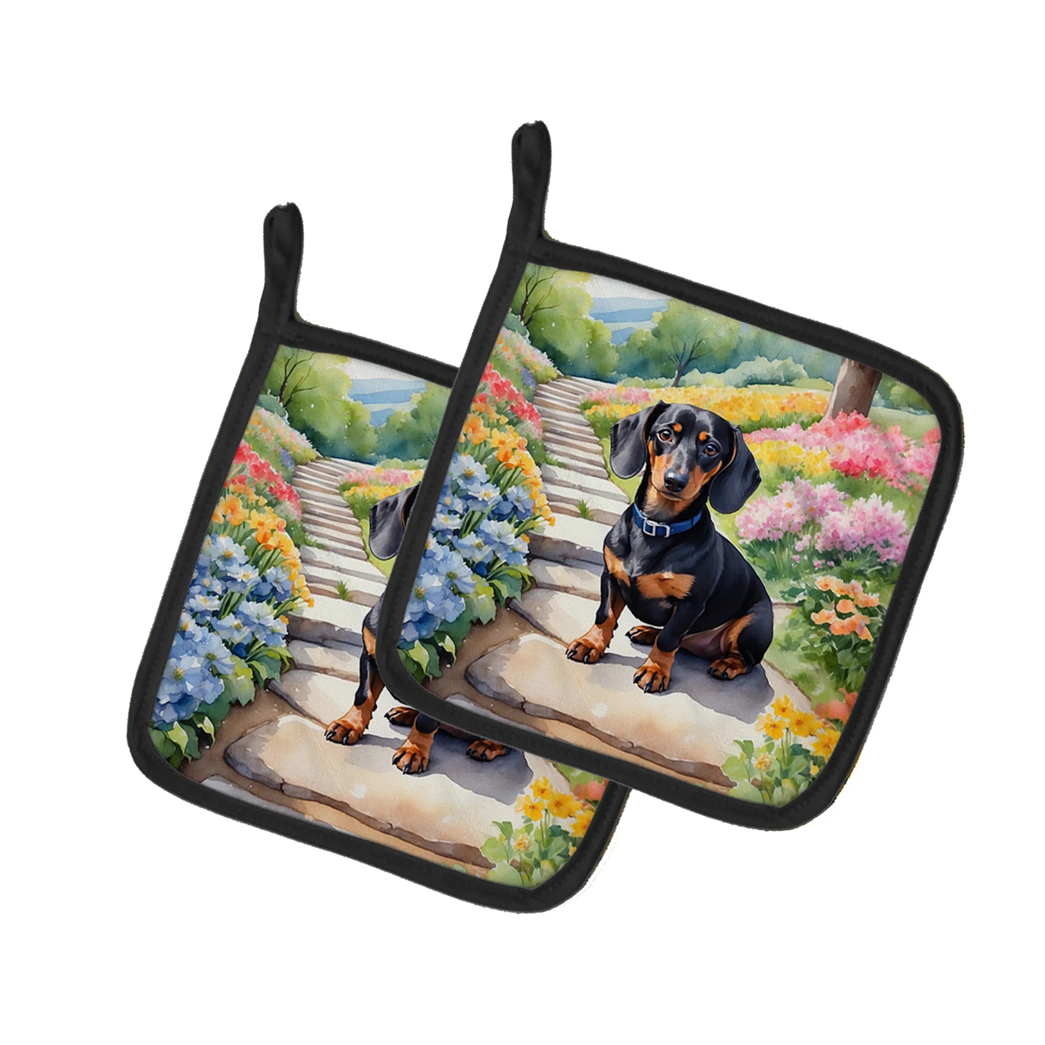 Spring Path Pot Holders - 7.5HX7.5W | Pack of 1 | Collection: Spring Path