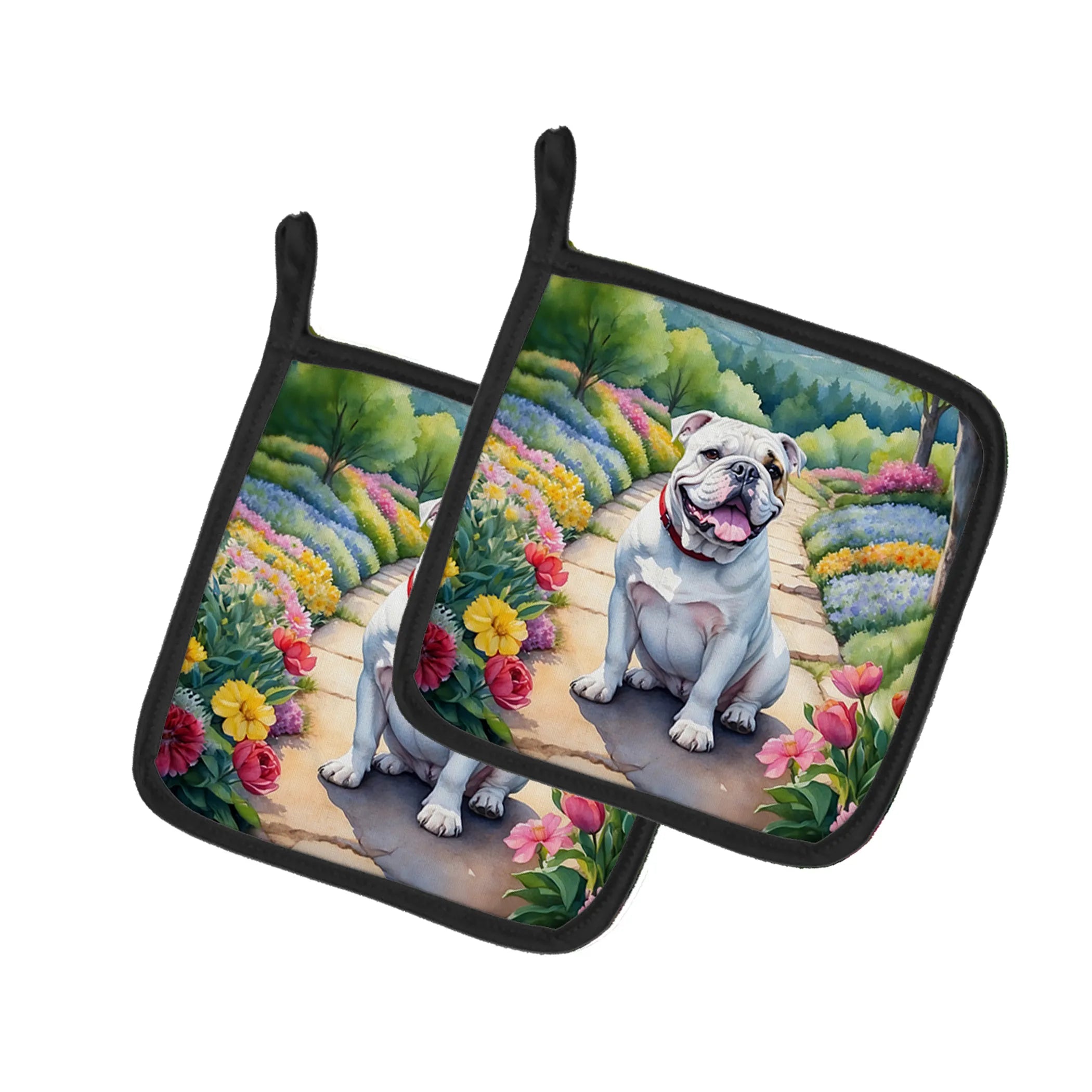 Spring Path Pot Holders - 7.5HX7.5W | Pack of 1 | Collection: Spring Path