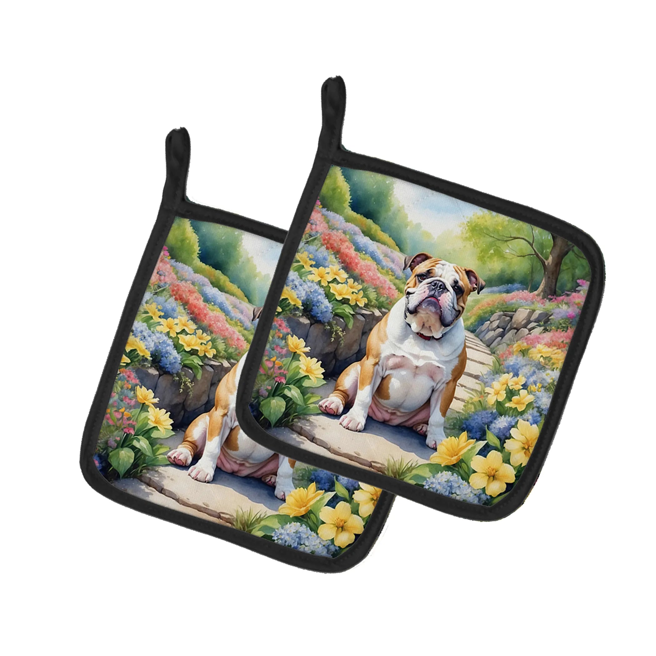 Spring Path Pot Holders - 7.5HX7.5W | Pack of 1 | Collection: Spring Path