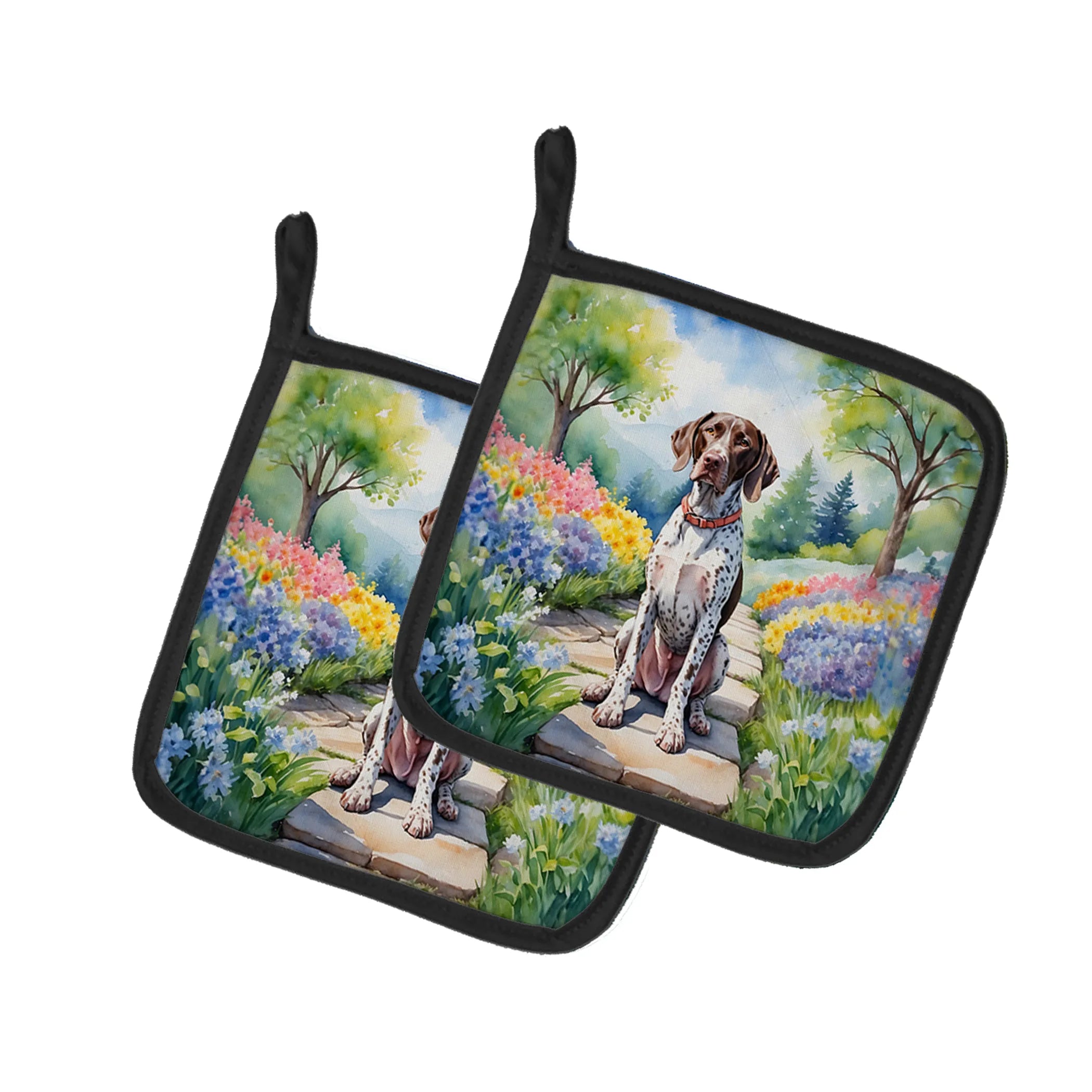Spring Path Pot Holders - 7.5HX7.5W | Pack of 1 | Collection: Spring Path