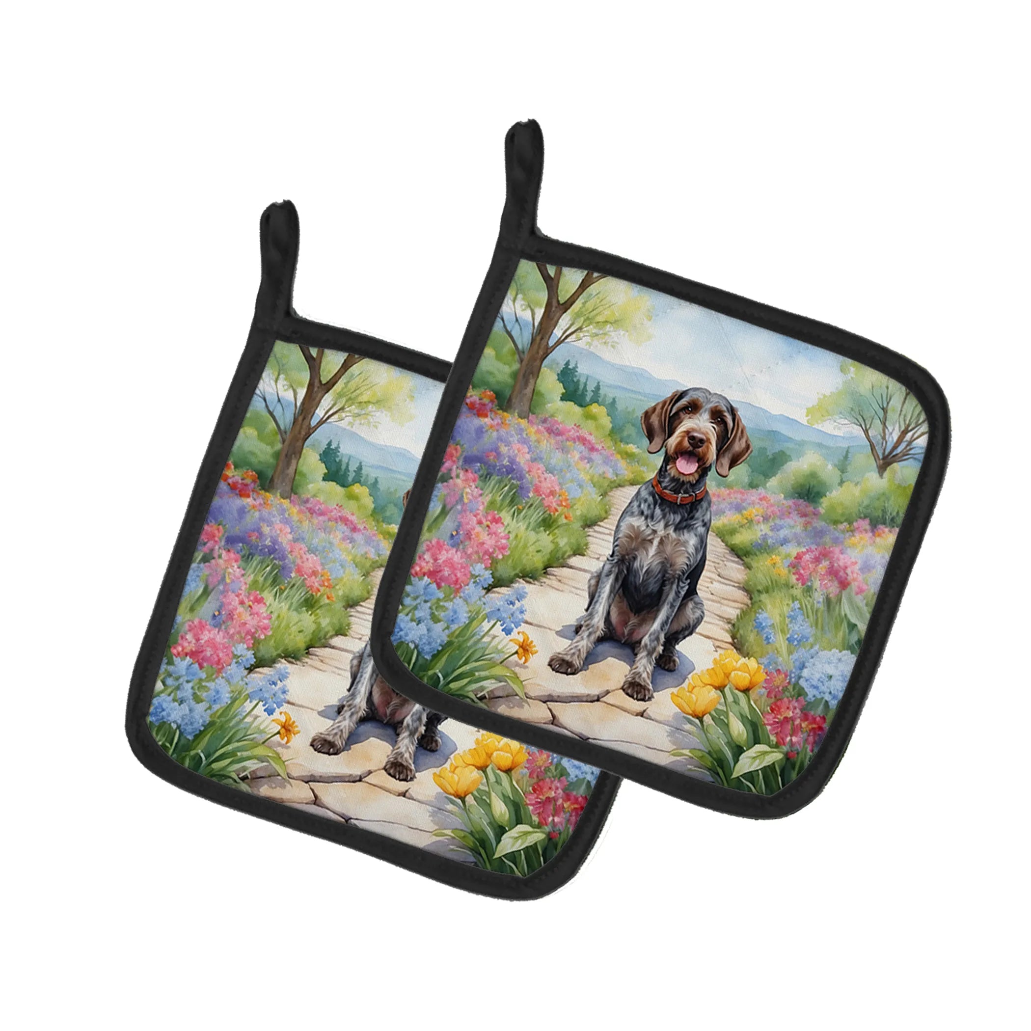 Spring Path Pot Holders - 7.5HX7.5W | Pack of 1 | Collection: Spring Path