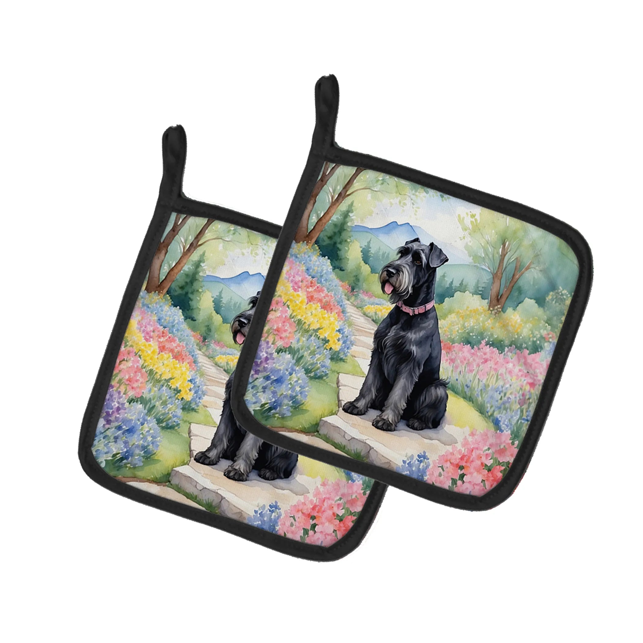 Spring Path Pot Holders - 7.5HX7.5W | Pack of 1 | Collection: Spring Path