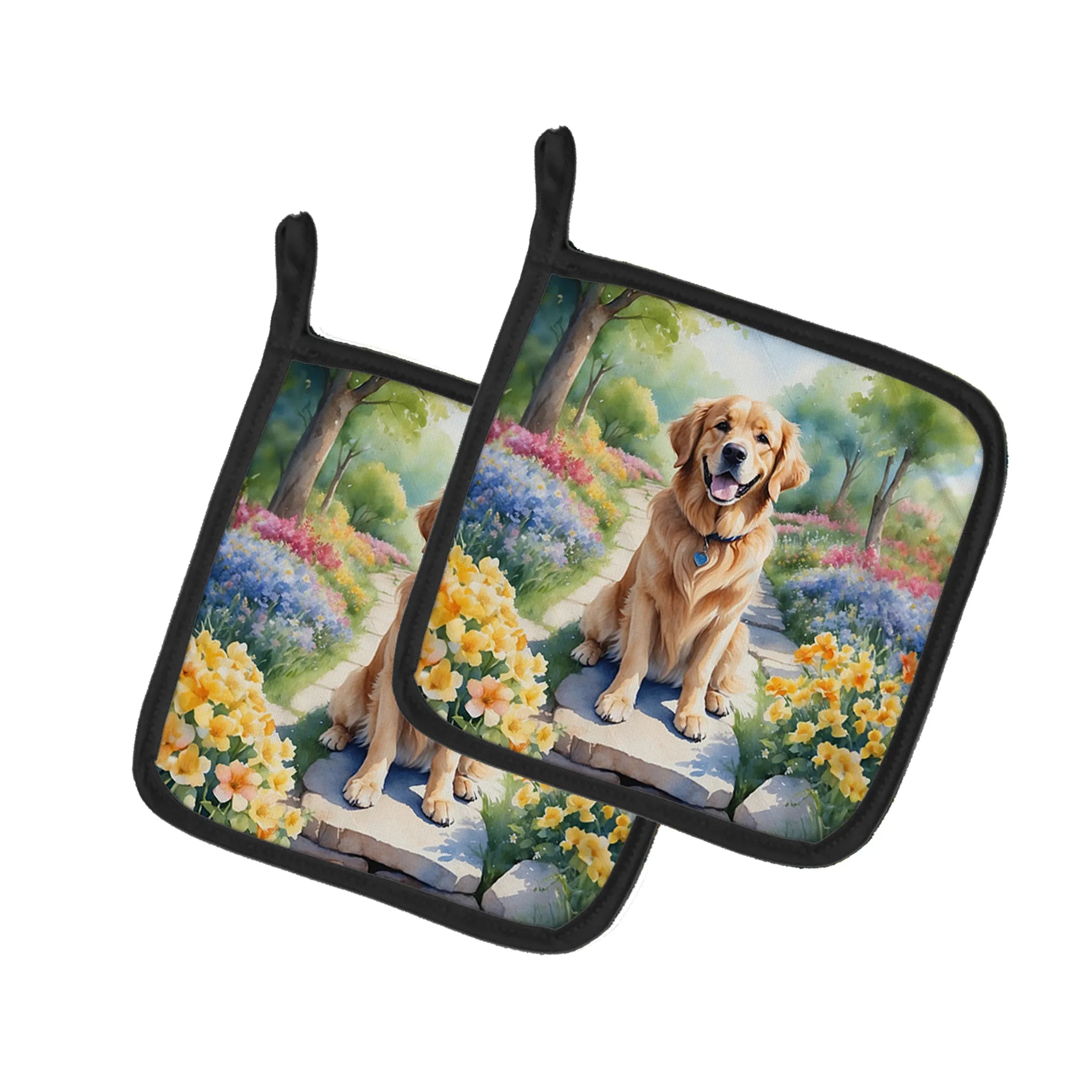 Spring Path Pot Holders - 7.5HX7.5W | Pack of 1 | Collection: Spring Path