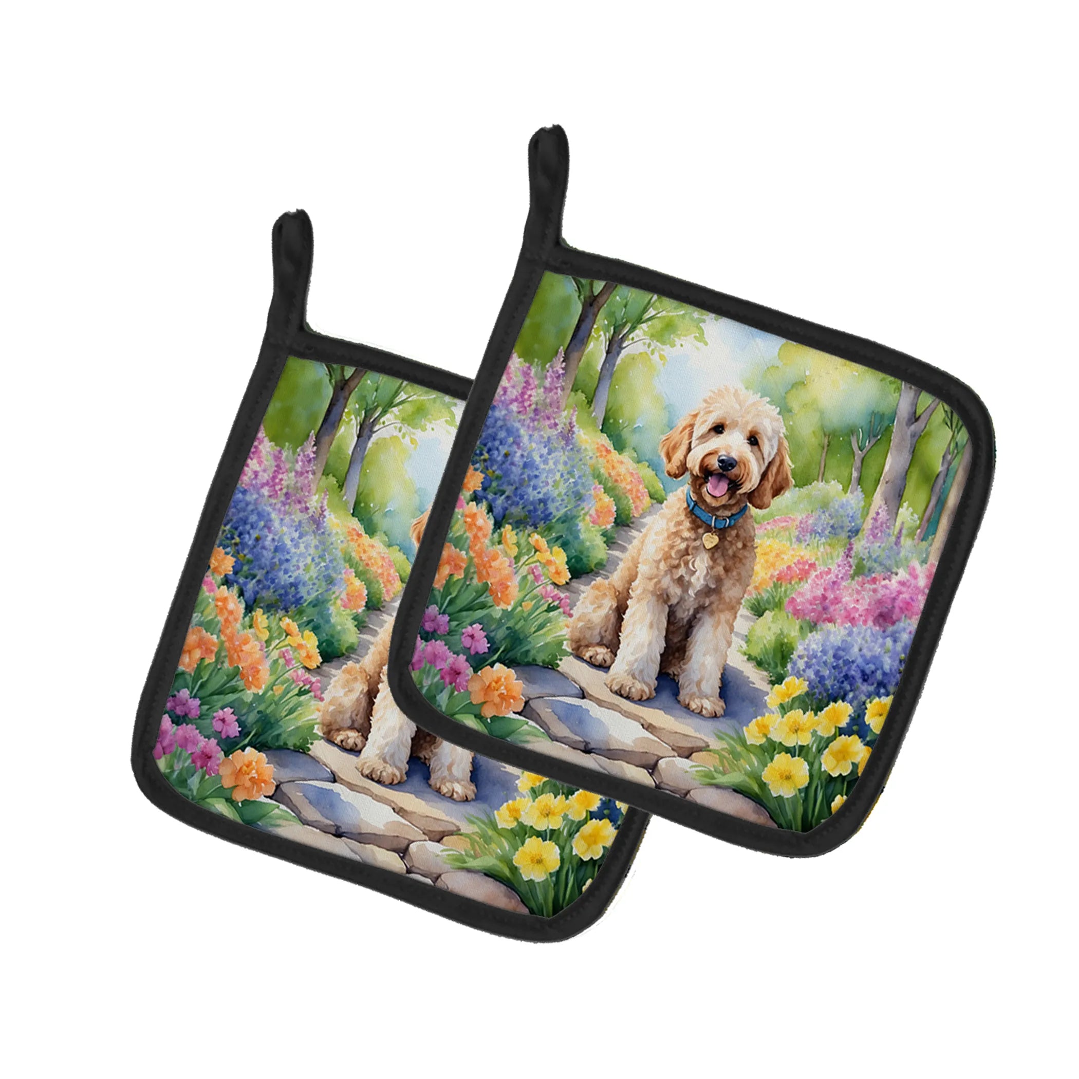 Spring Path Pot Holders - 7.5HX7.5W | Pack of 1 | Collection: Spring Path