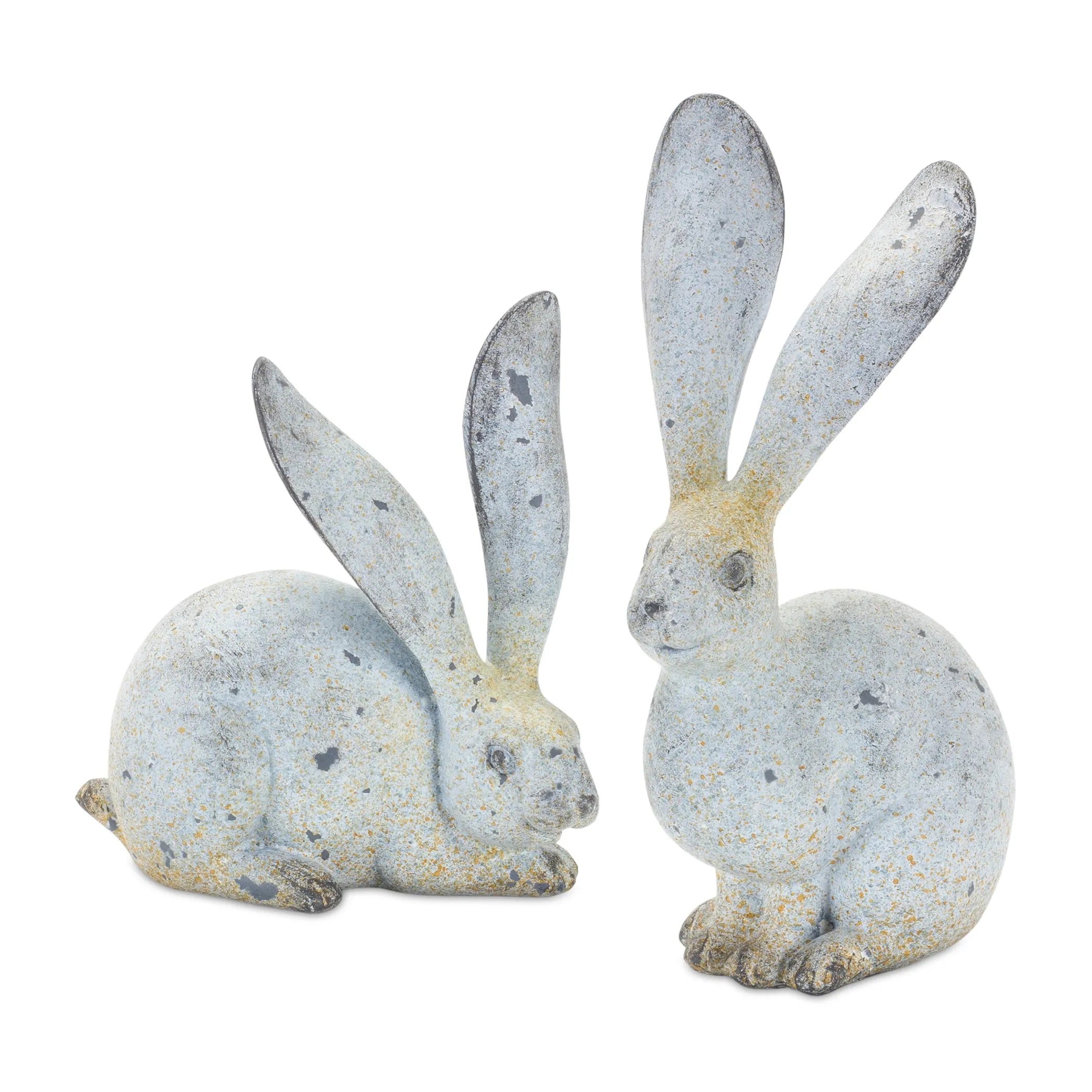 Rabbit (Set of 4) 5.5"H, 8.25"H Resin