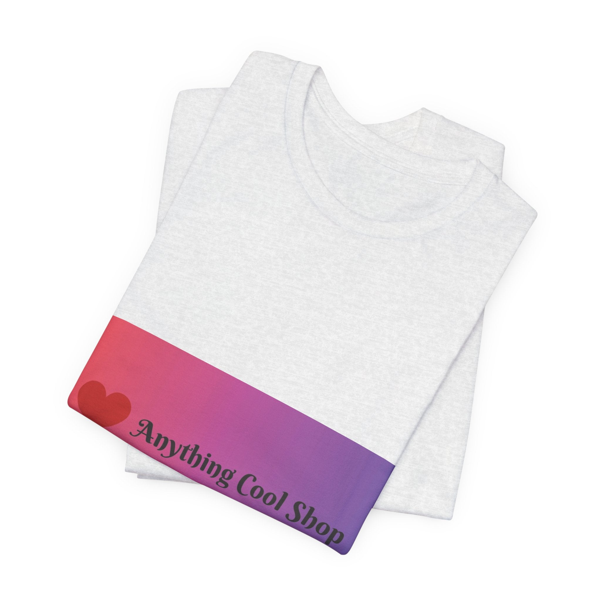 T-Shirt — "Anything Cool Shop" Gradient Logo Tee