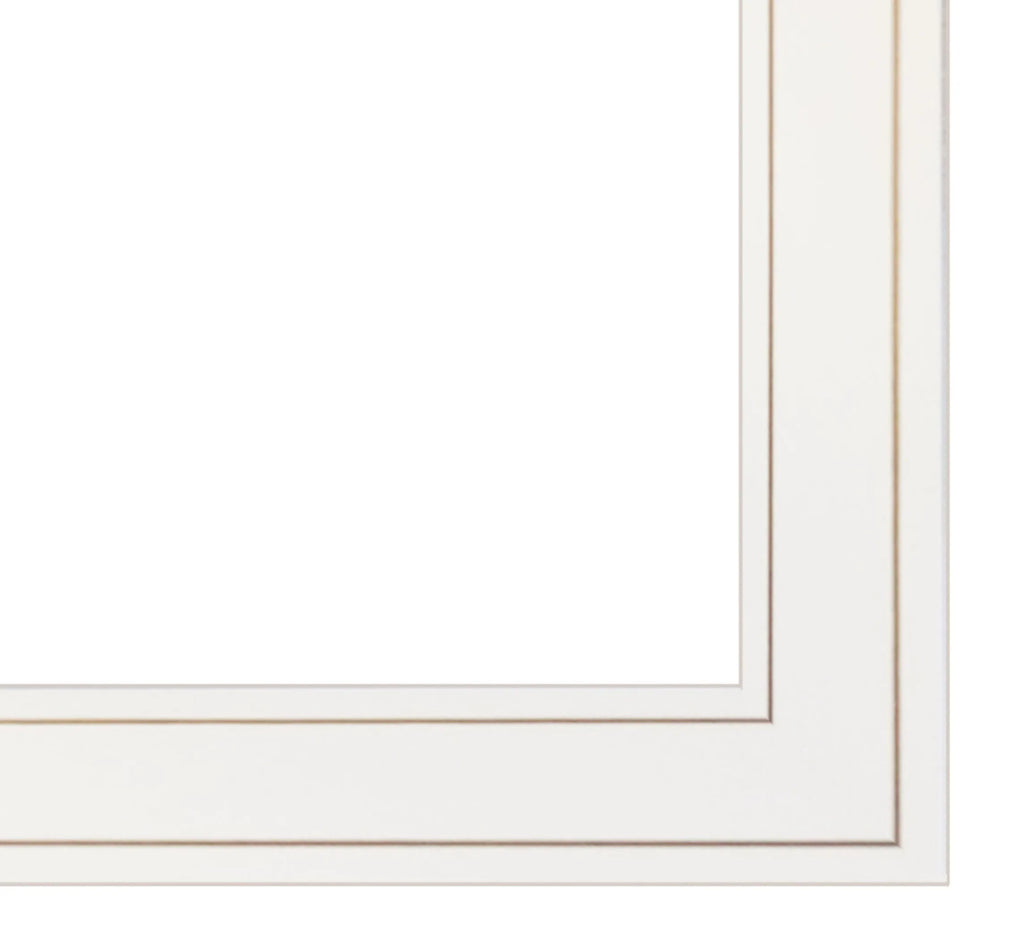 Set Of Two Billy Jacobs Summer or Spring Seasonal White Frame White Framed Print Wall Art