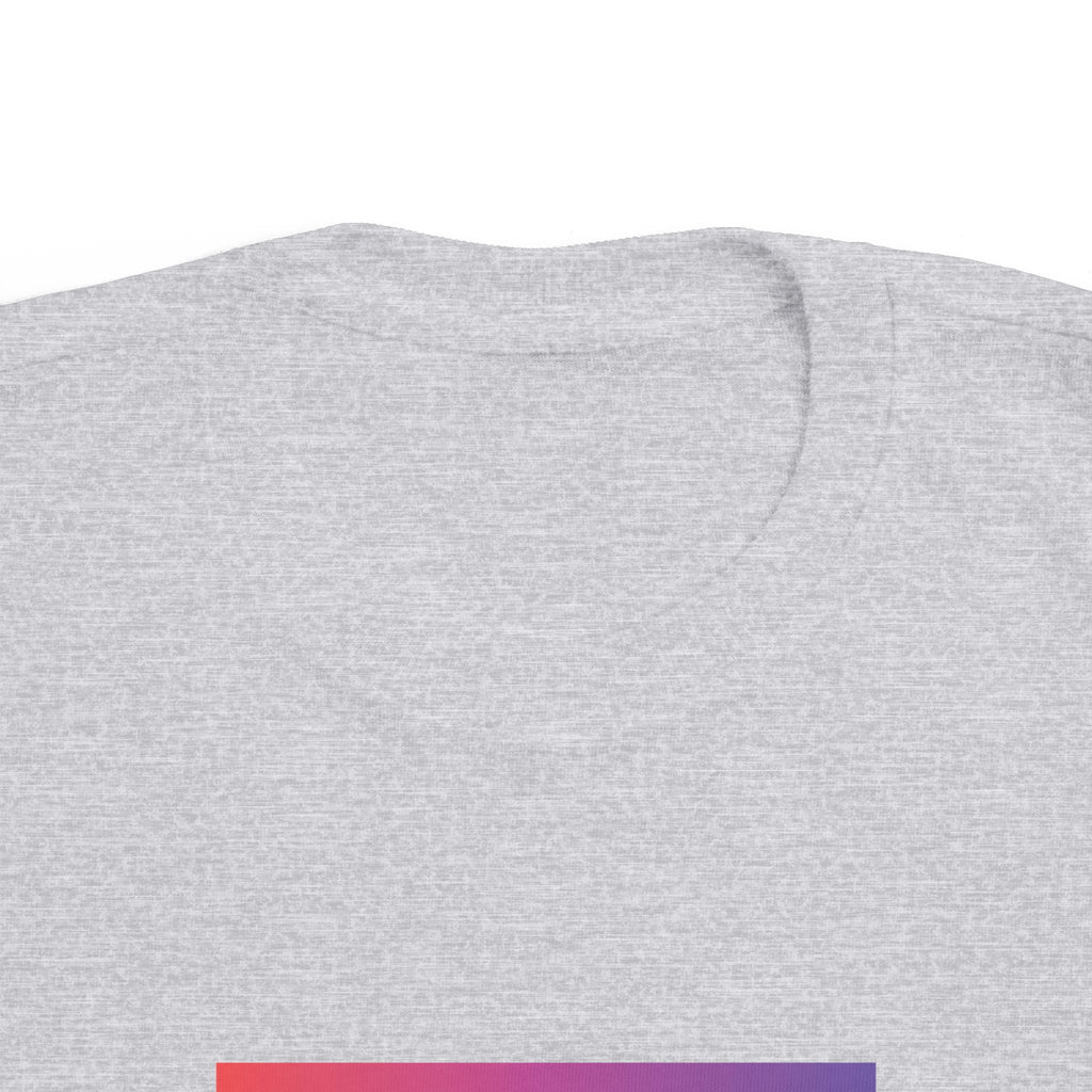 Toddler Tee — "Anything Cool Tho?" Gradient Heart Kids T‑Shirt
