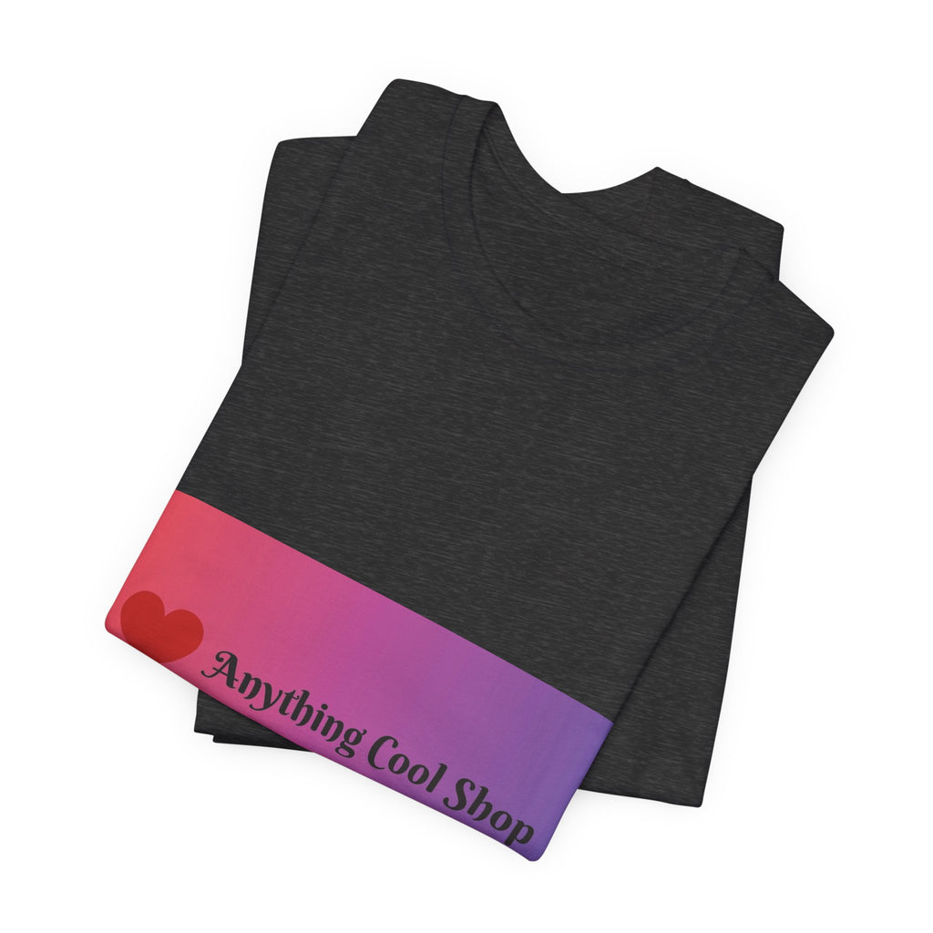 T-Shirt — "Anything Cool Shop" Gradient Logo Tee