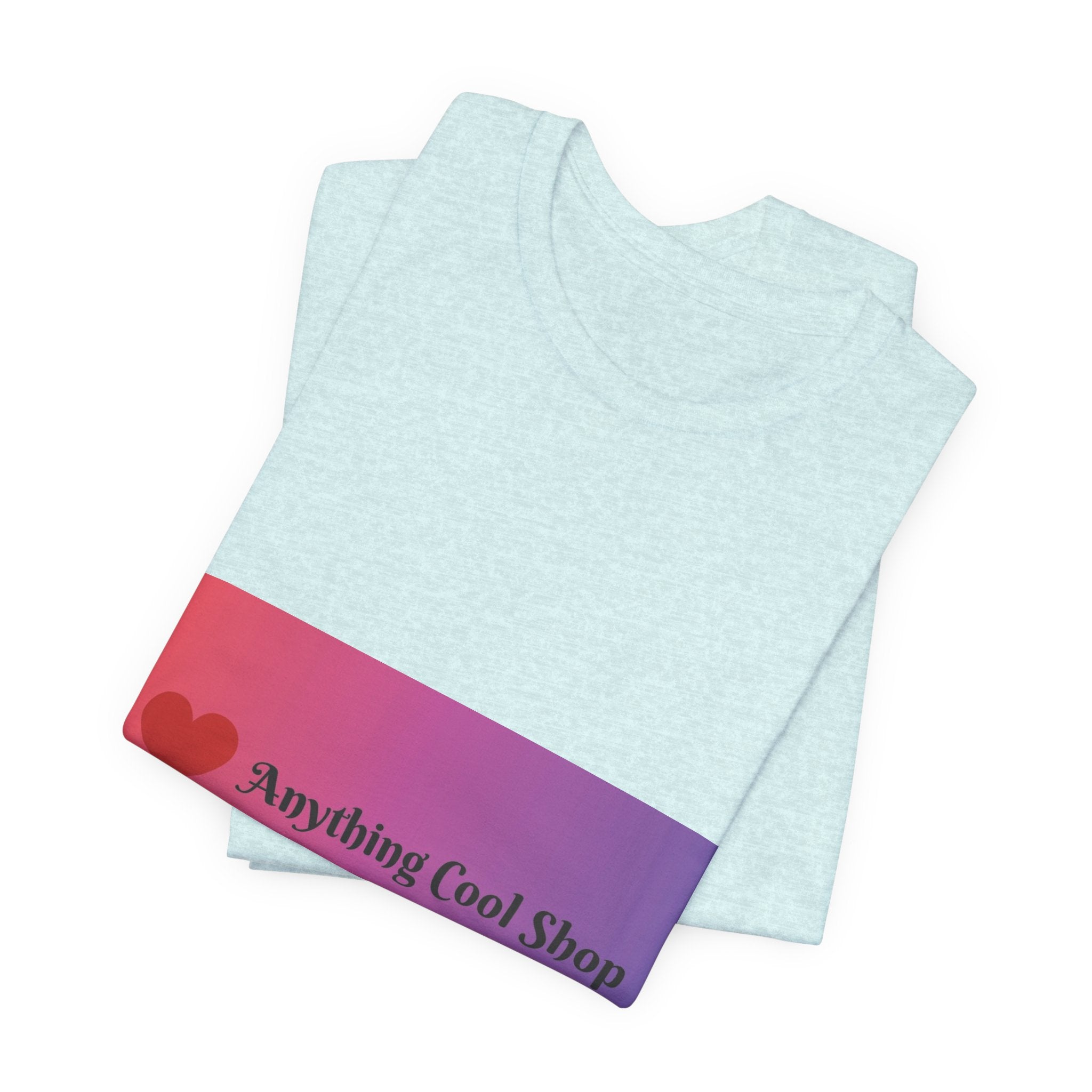 T-Shirt — "Anything Cool Shop" Gradient Logo Tee