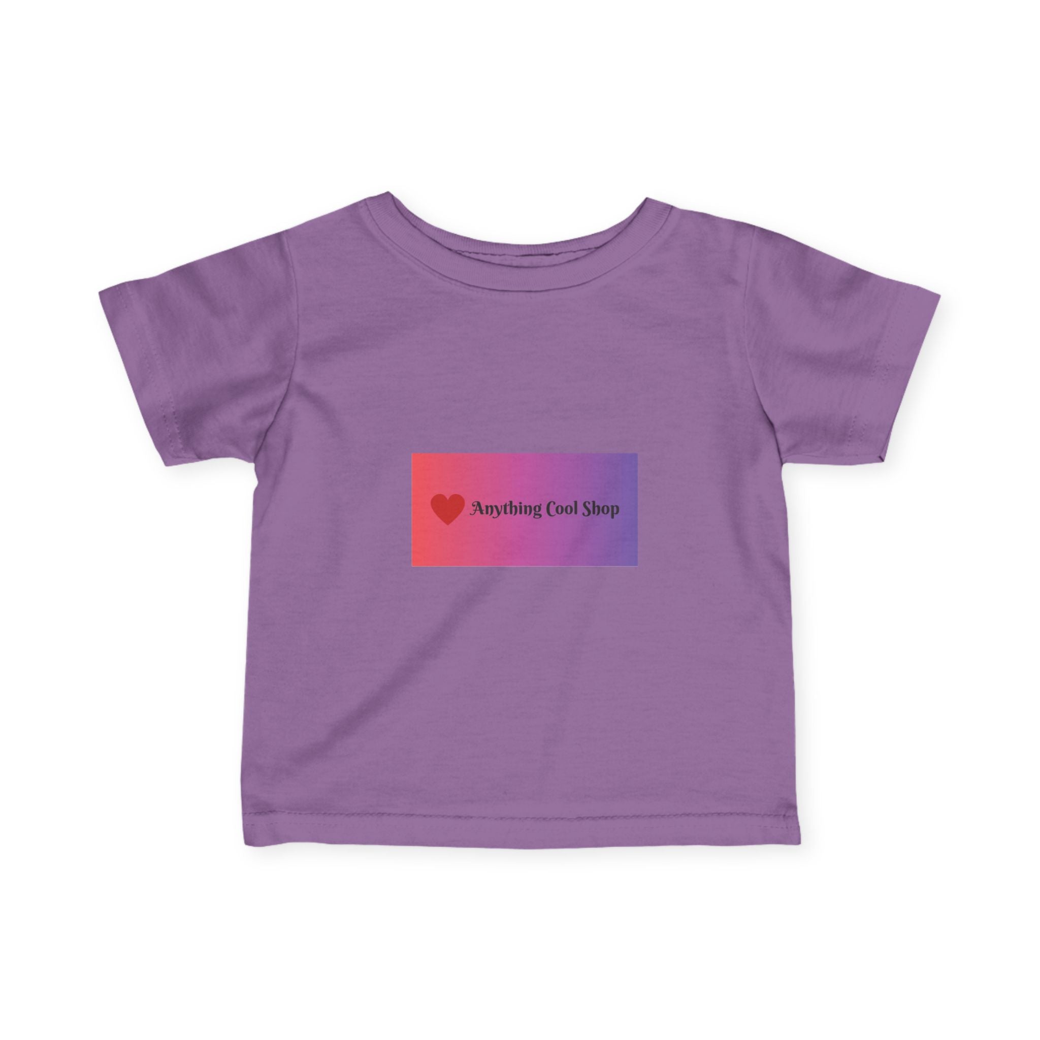 Infant Tee — Gradient Heart 'Averting Cool Shop' Baby Shirt