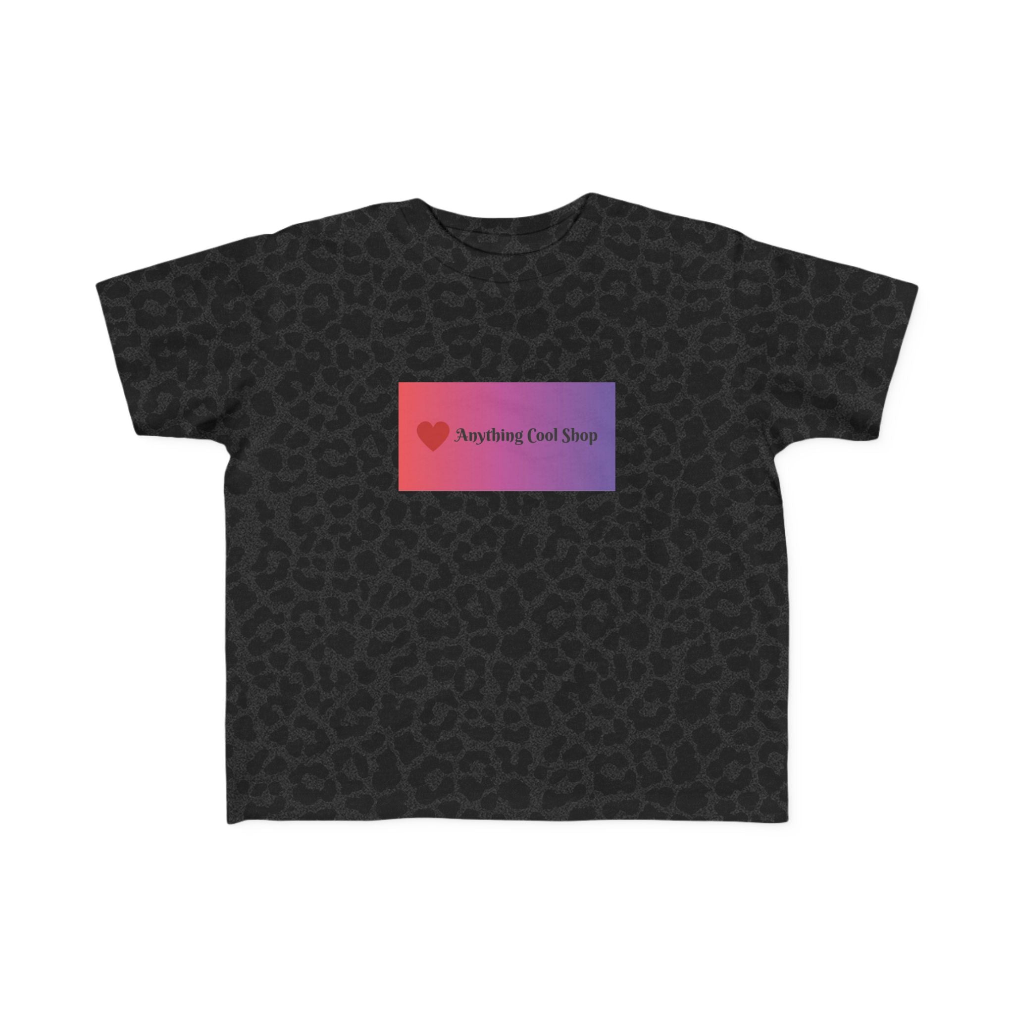 Toddler Tee — "Anything Cool Tho?" Gradient Heart Kids T‑Shirt