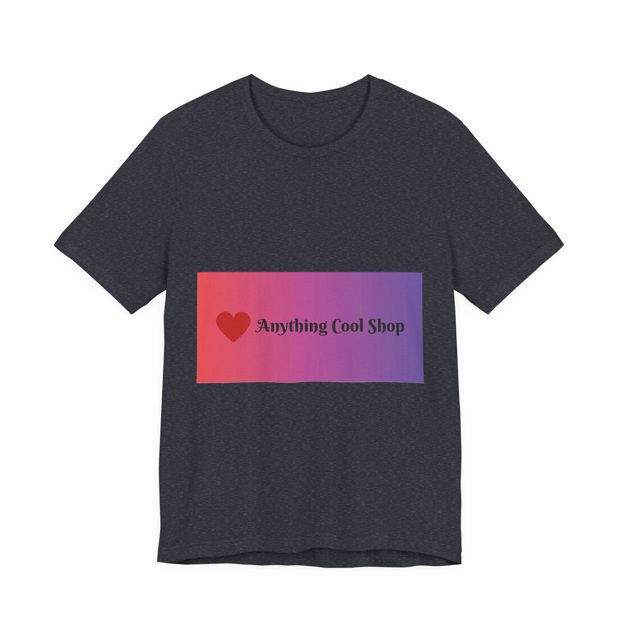 T-Shirt — "Anything Cool Shop" Gradient Logo Tee