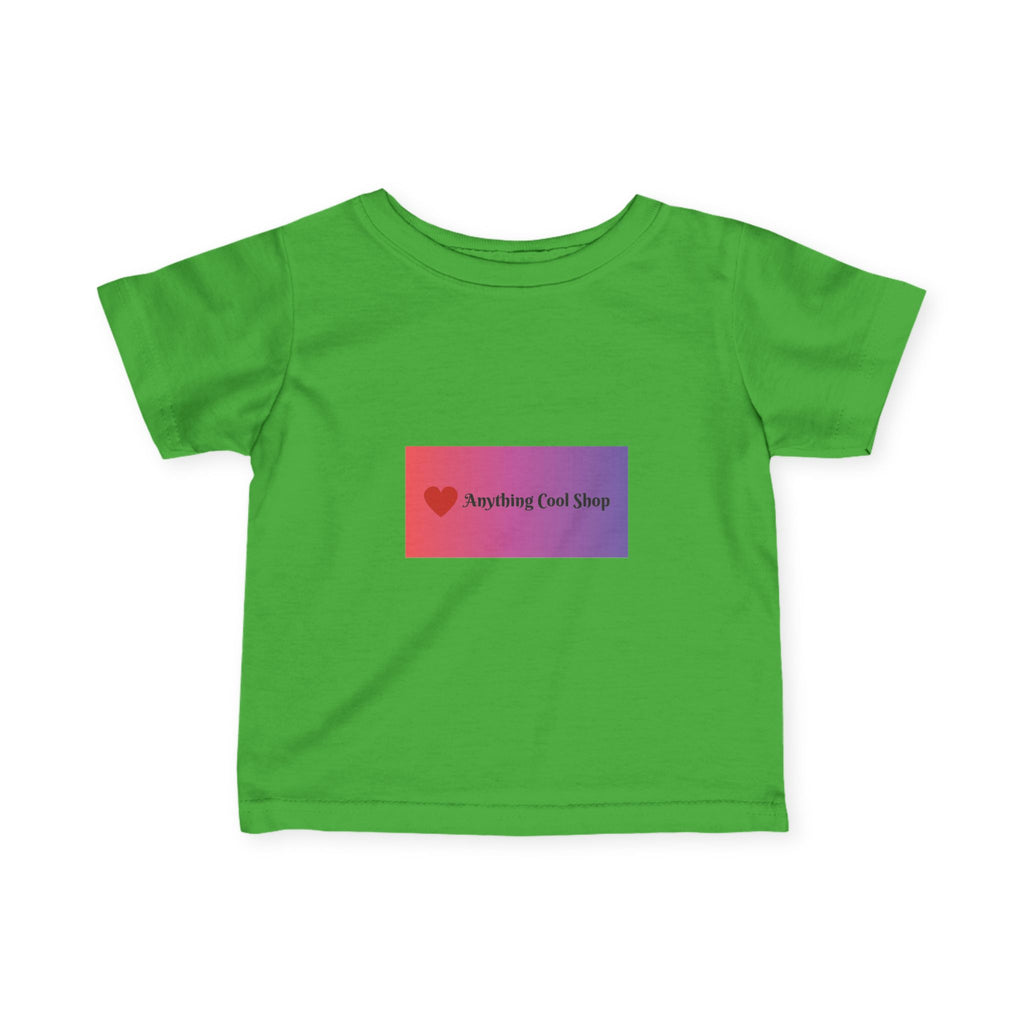 Infant Tee — Gradient Heart 'Averting Cool Shop' Baby Shirt