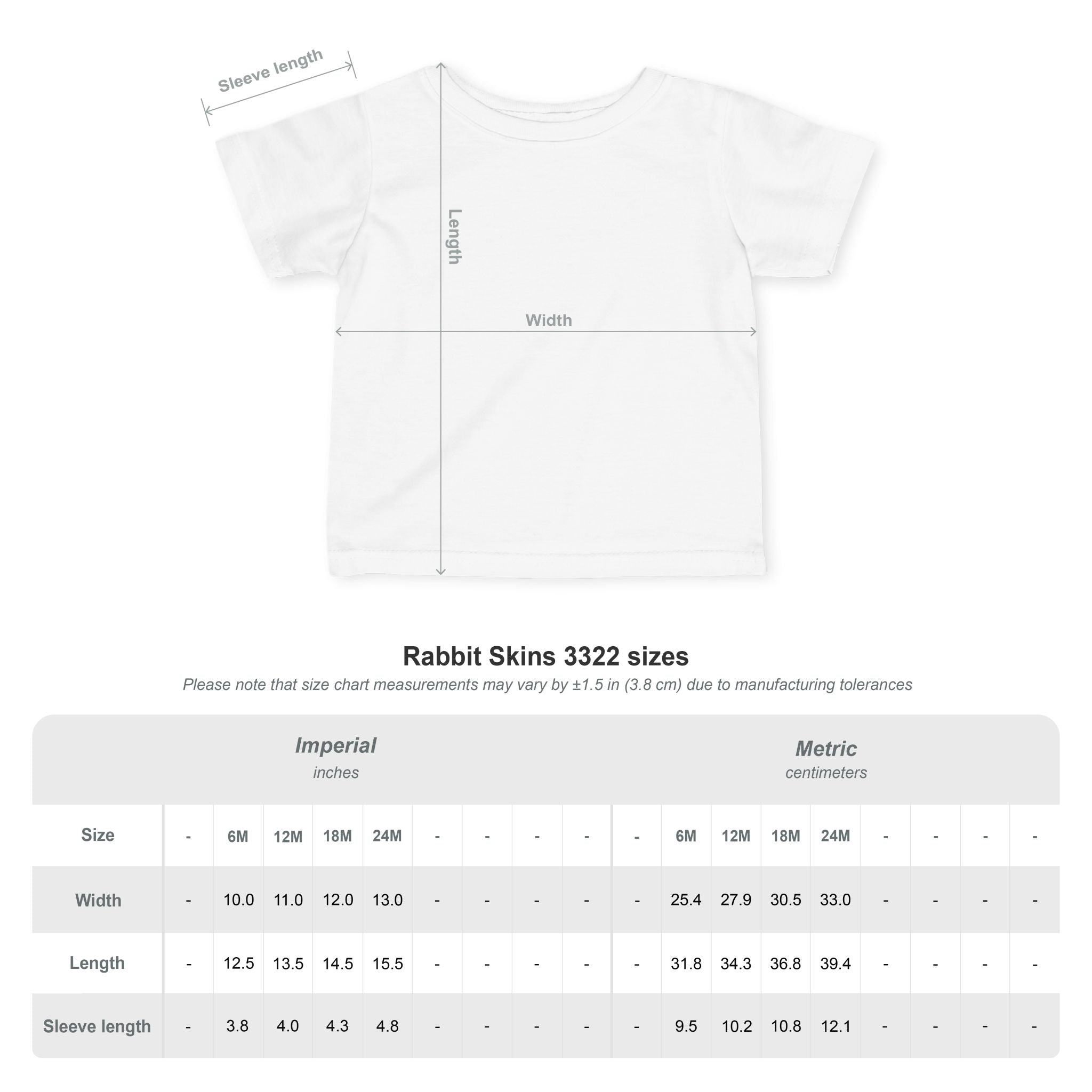 Infant Tee — Gradient Heart 'Averting Cool Shop' Baby Shirt