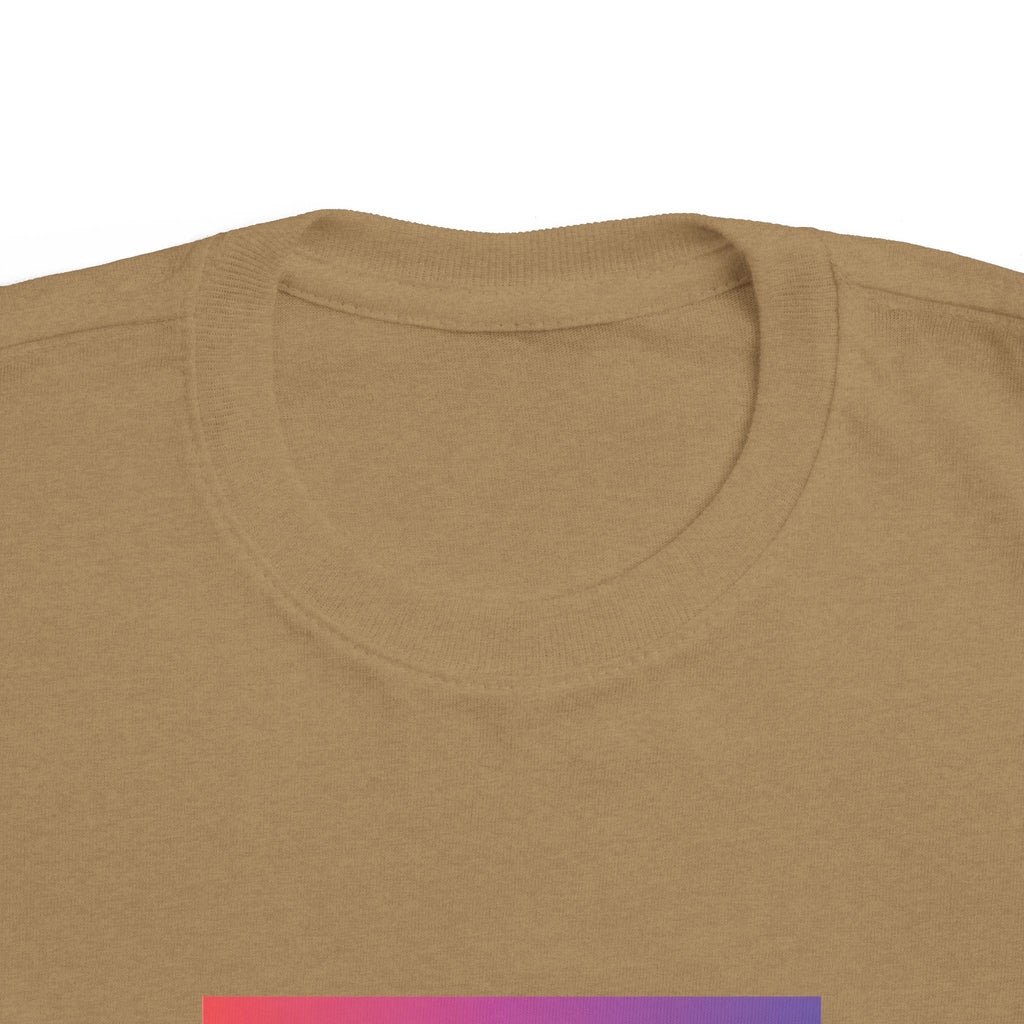 Toddler Tee — "Anything Cool Tho?" Gradient Heart Kids T‑Shirt