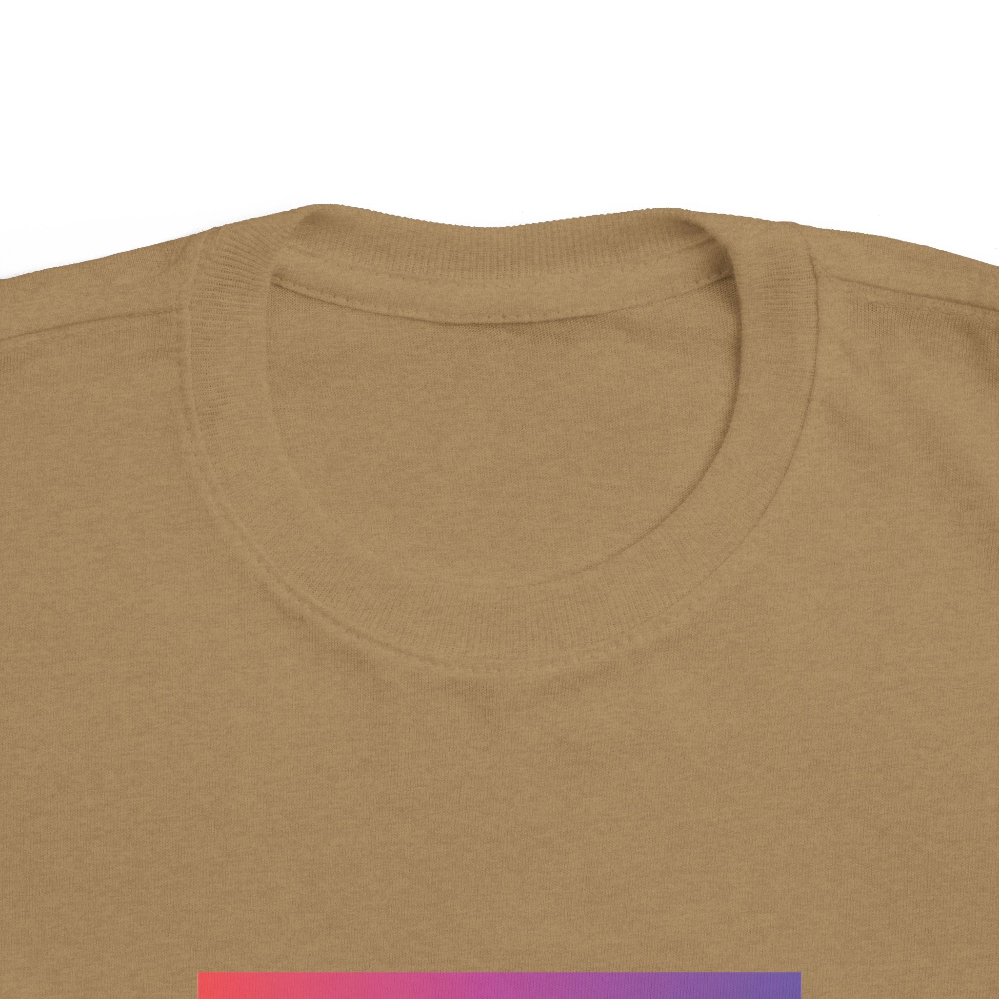 Toddler Tee — "Anything Cool Tho?" Gradient Heart Kids T‑Shirt