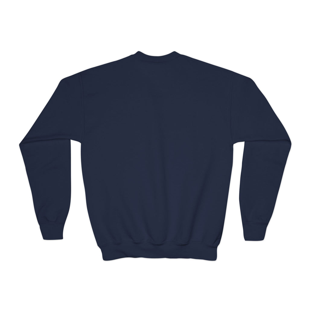 Youth Sweatshirt — “Anything Cool Shop” Gradient Heart Crewneck