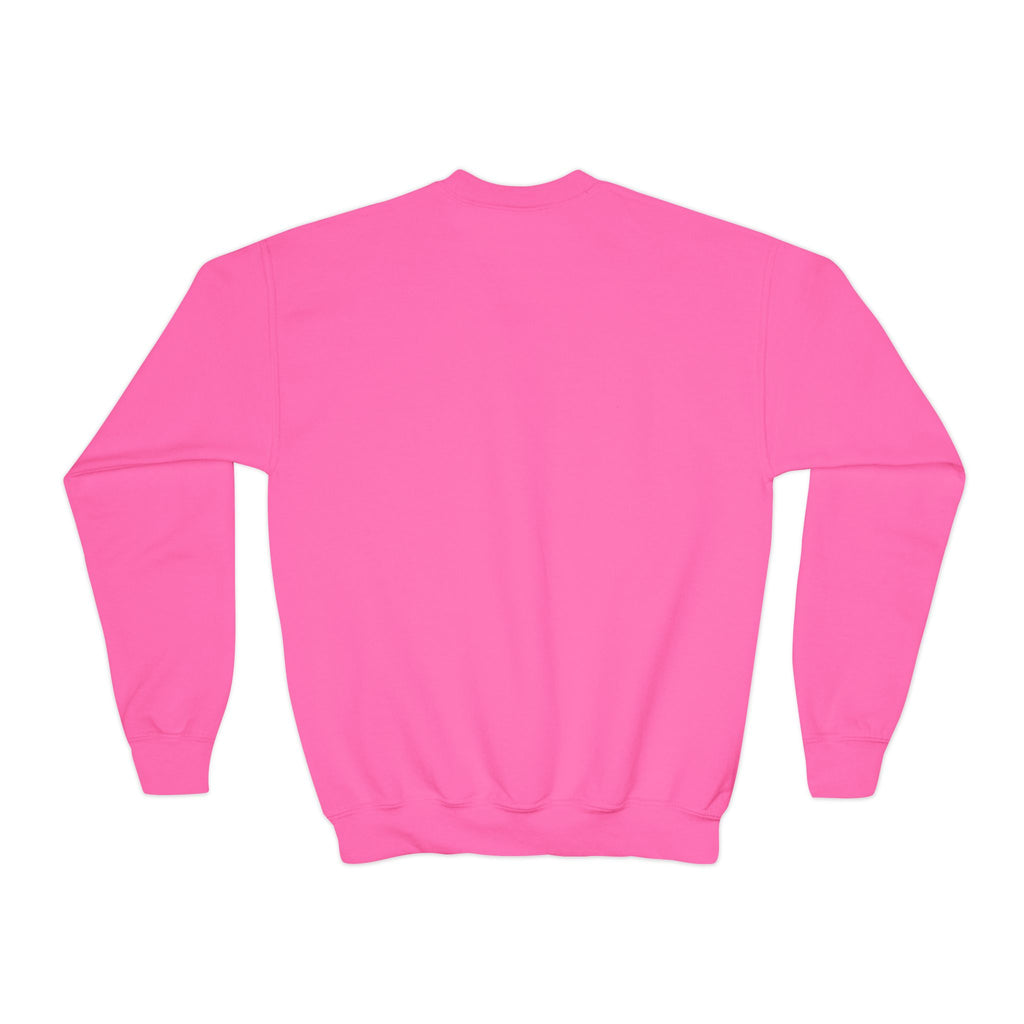 Youth Sweatshirt — “Anything Cool Shop” Gradient Heart Crewneck