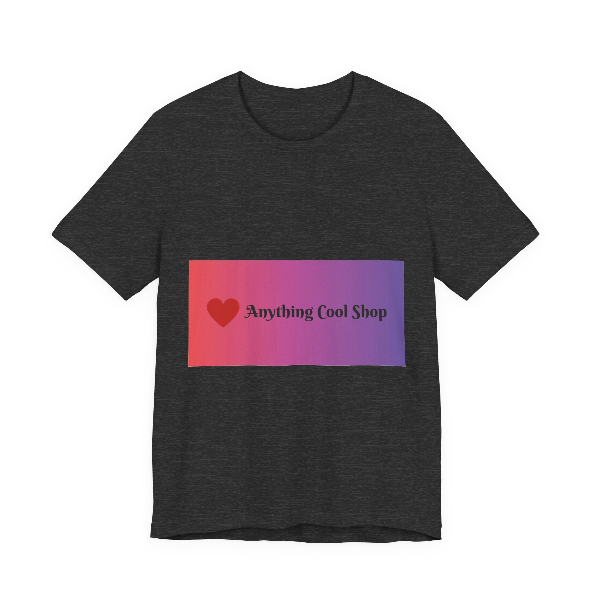 T-Shirt — "Anything Cool Shop" Gradient Logo Tee