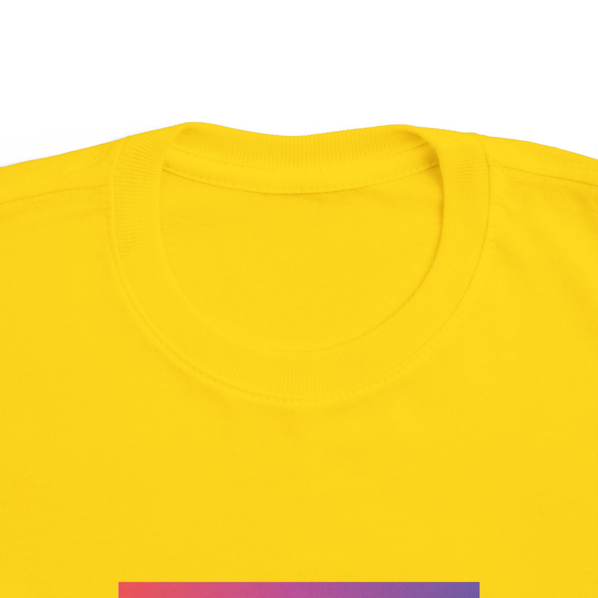 Toddler Tee — "Anything Cool Tho?" Gradient Heart Kids T‑Shirt